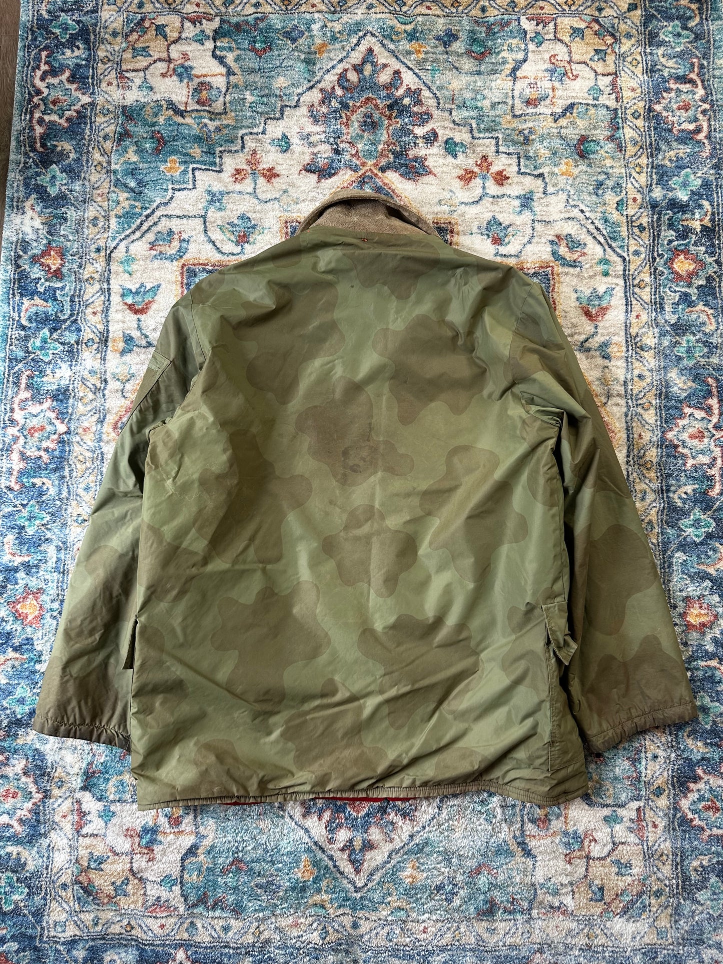 70s Camouflage Hunting Jacket - XXL