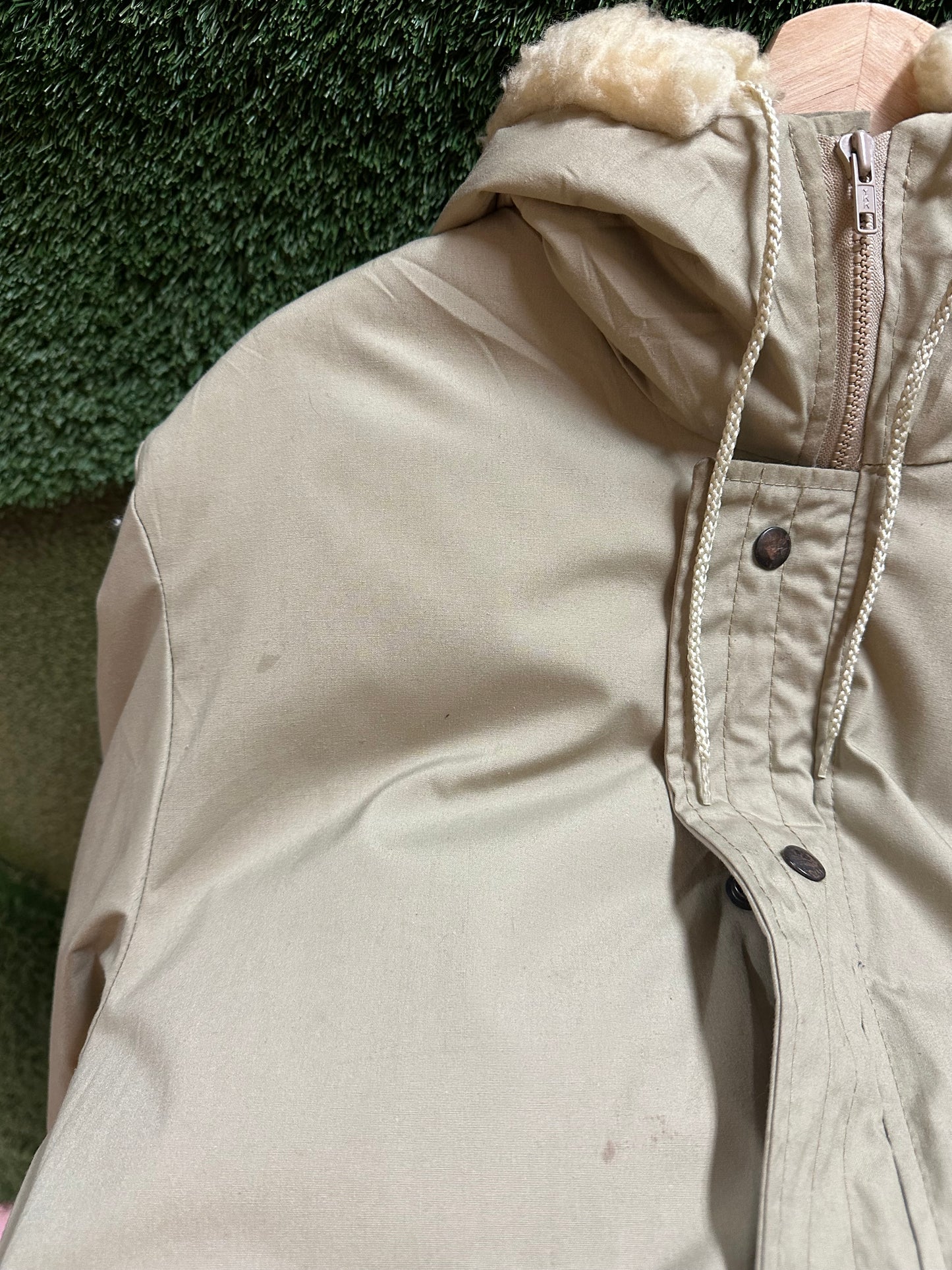 80s Sears Down Filled Bomber Jacket - L