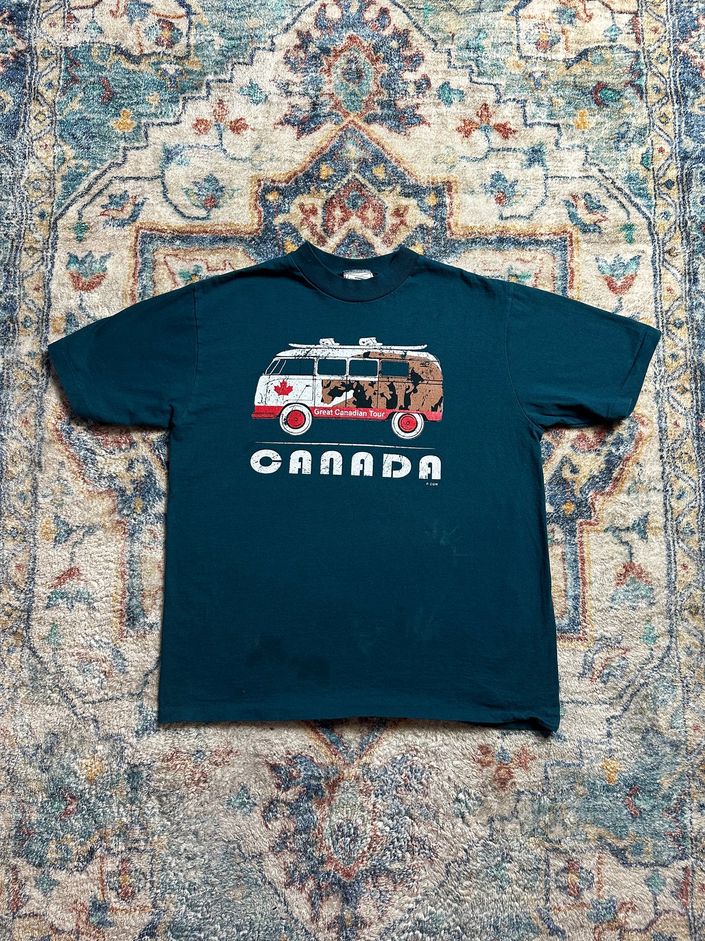 90s Canada Van T-shirt - L