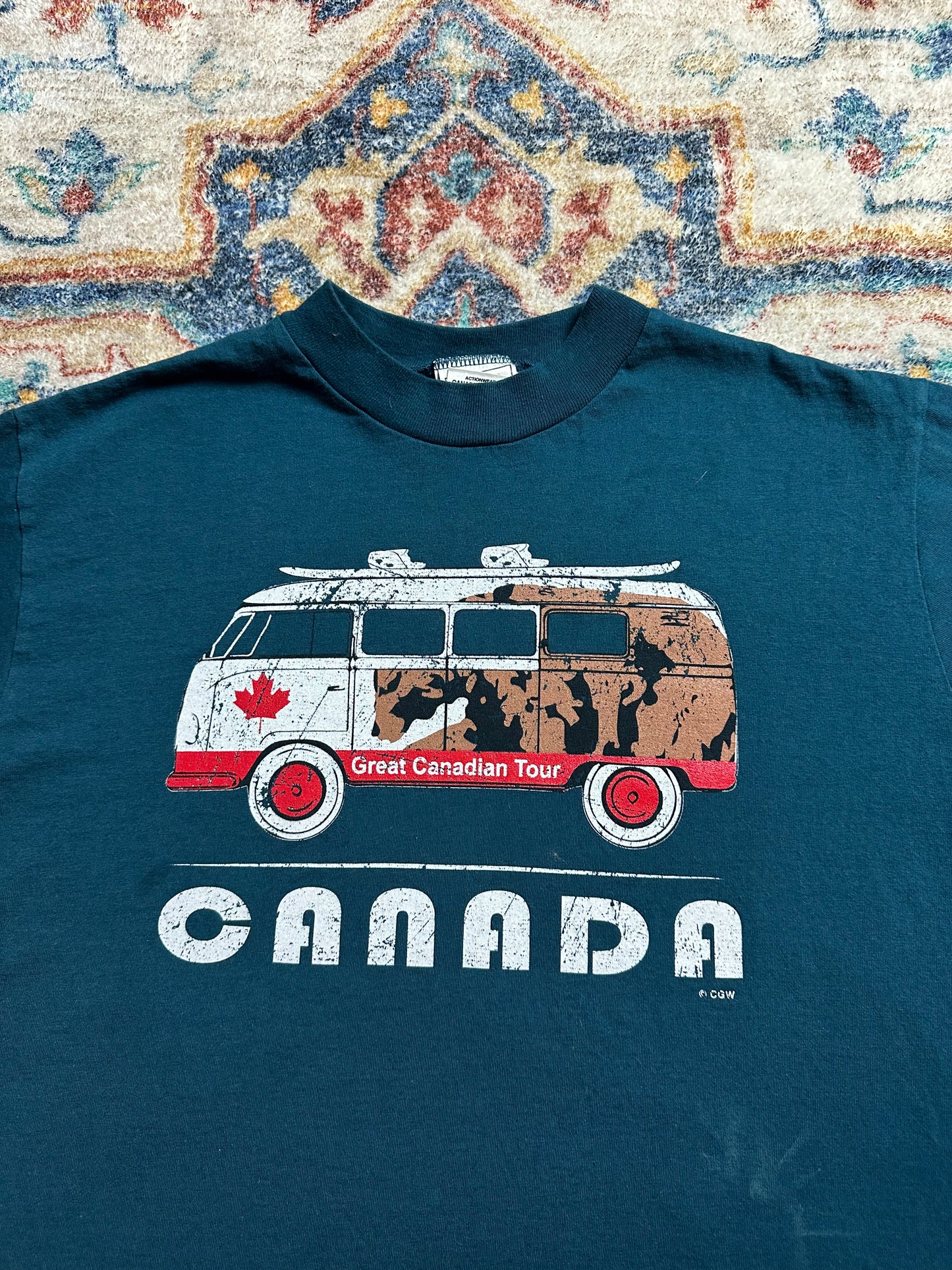 90s Canada Van T-shirt - L