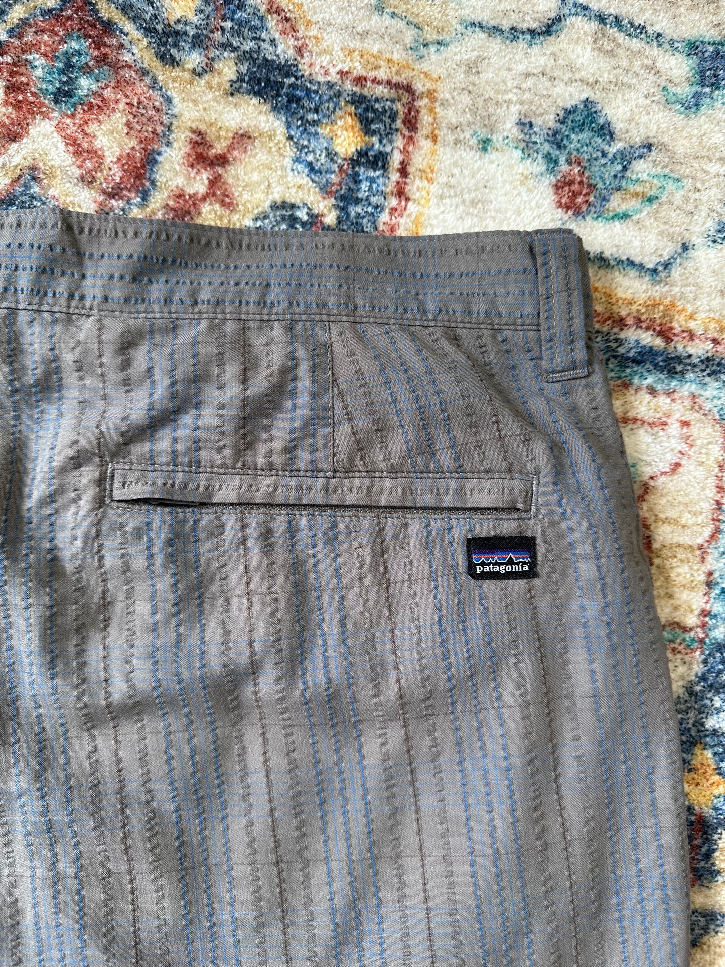 Patagonia Textured Striped Shorts - 38