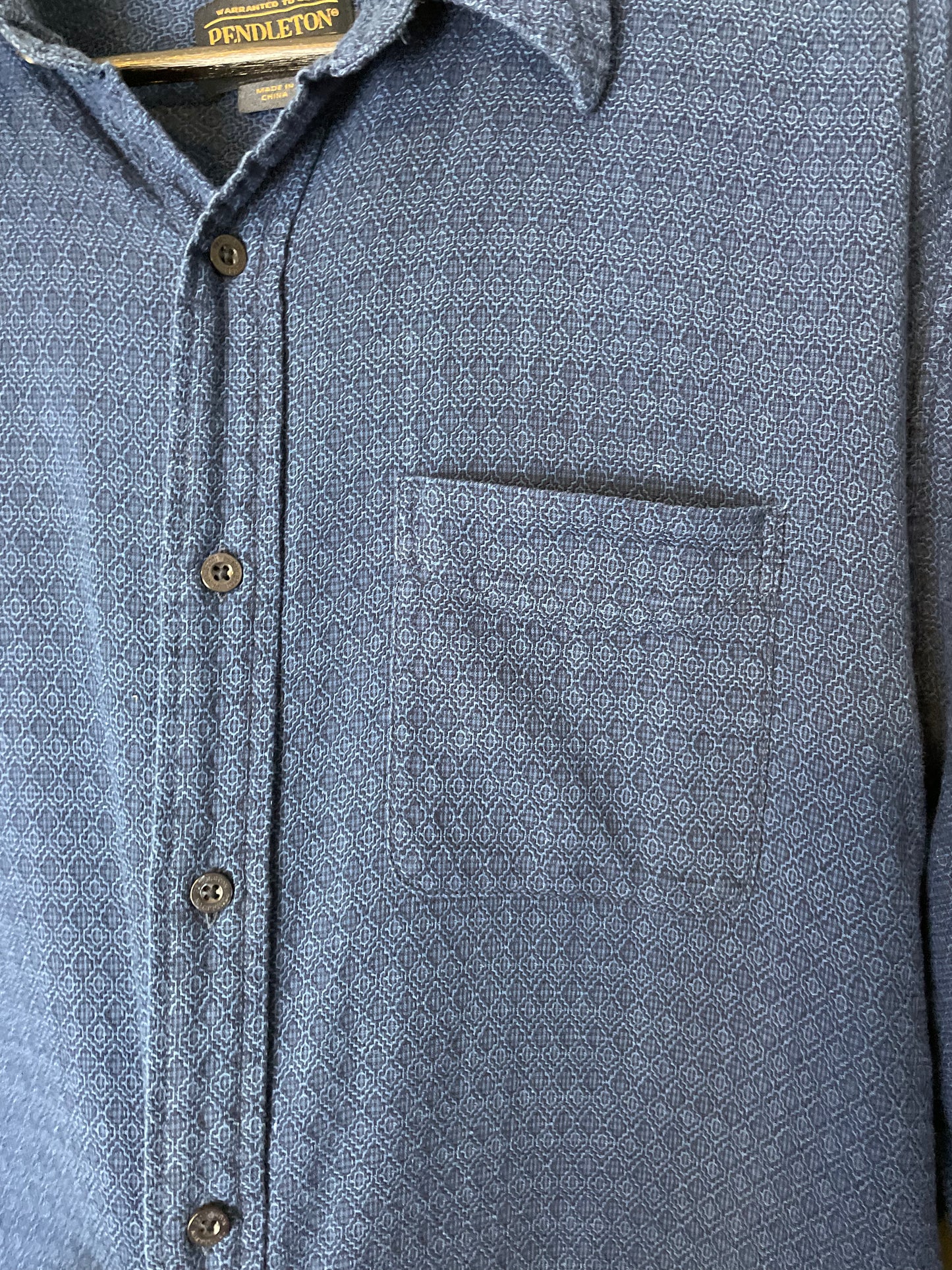 Pendleton Long Sleeve Button-up Shirt - L