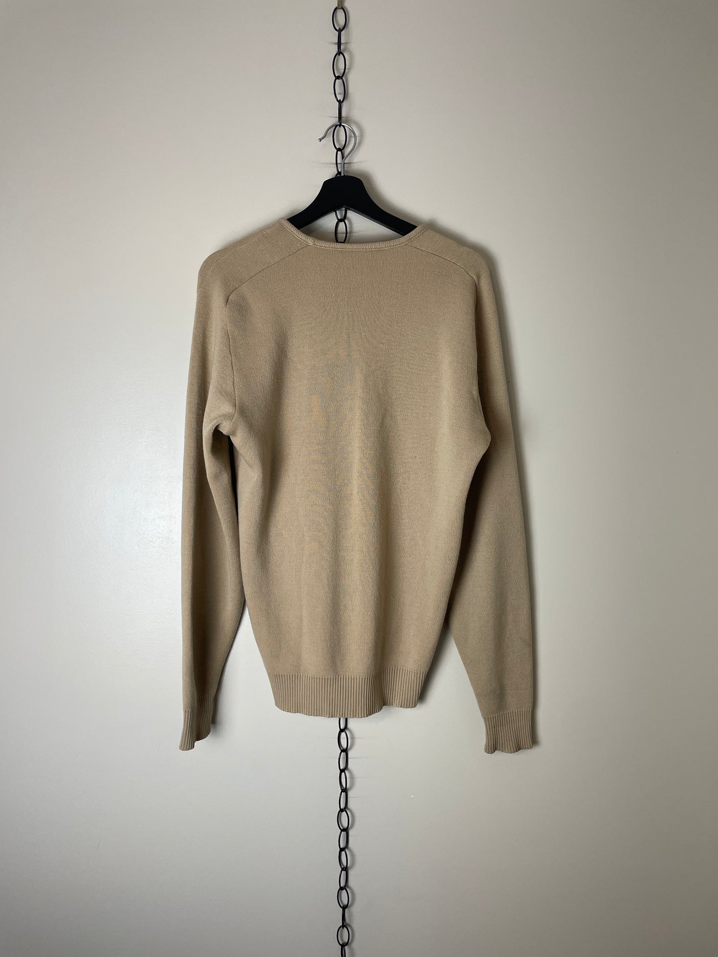 Vintage 1980s Tundra Pullover V-Neck Sweater - M