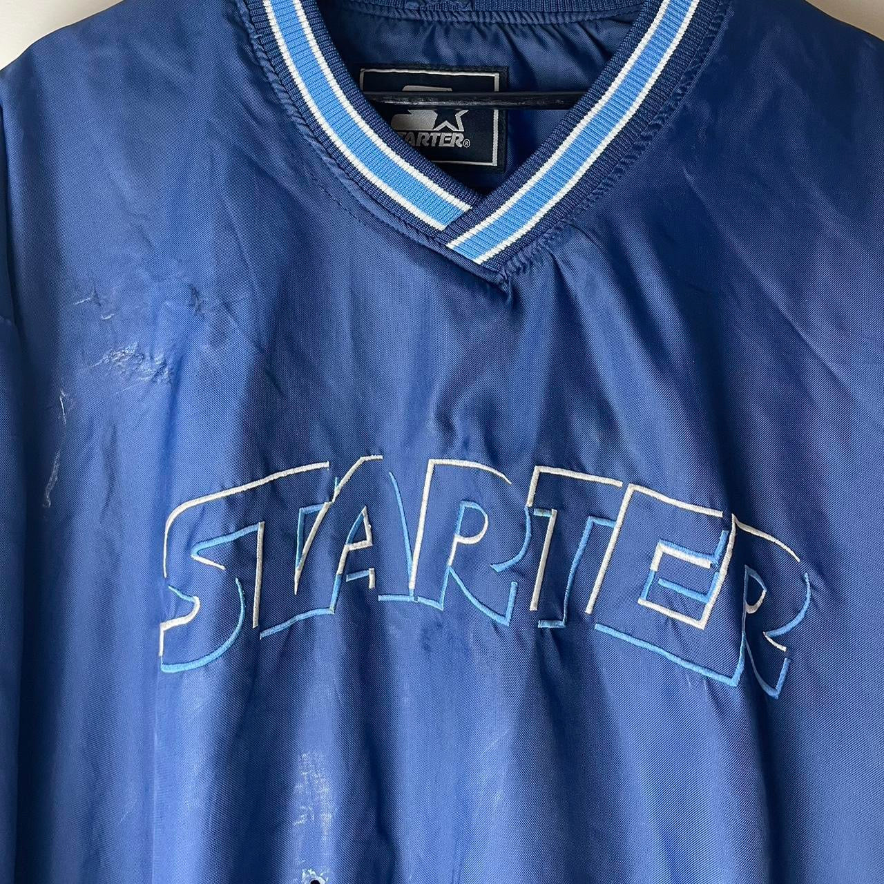 Vintage Starter Spellout Pullover Light Jacket - XL