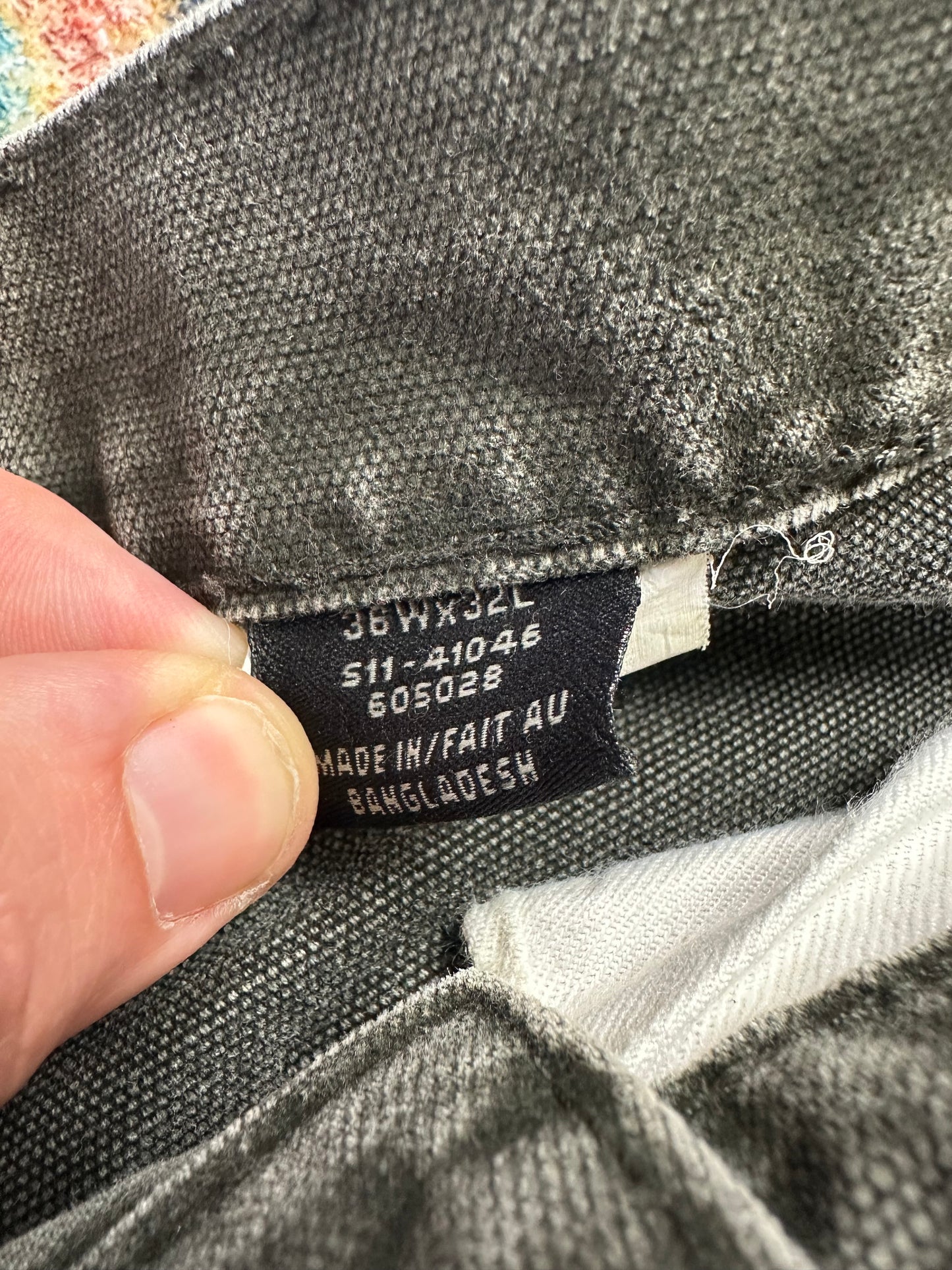 00s Dakota Faded Cargo Workwear Pants - 35