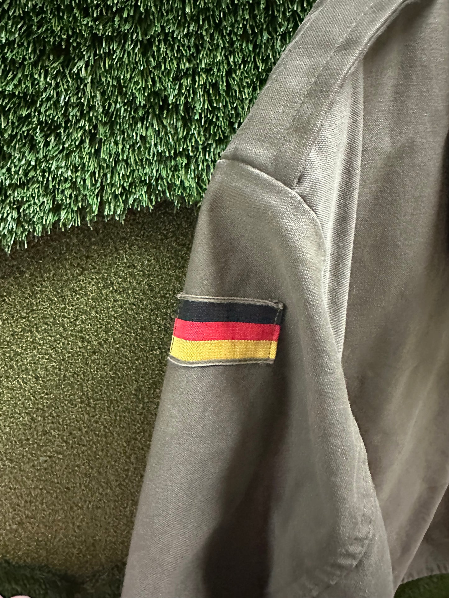 80s German Military Hooded Jacket - L