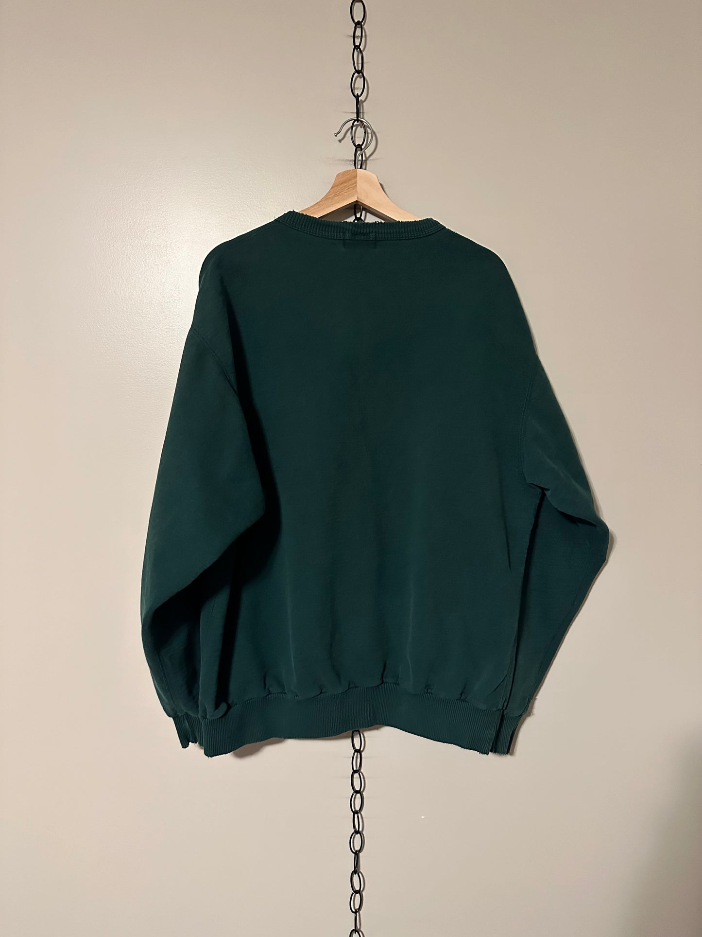 Vintage Canyon Creek Forrest Green Crewneck - L