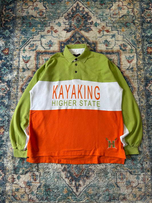 Vintage NWT Higher State Kayaking Polo Shirt - L