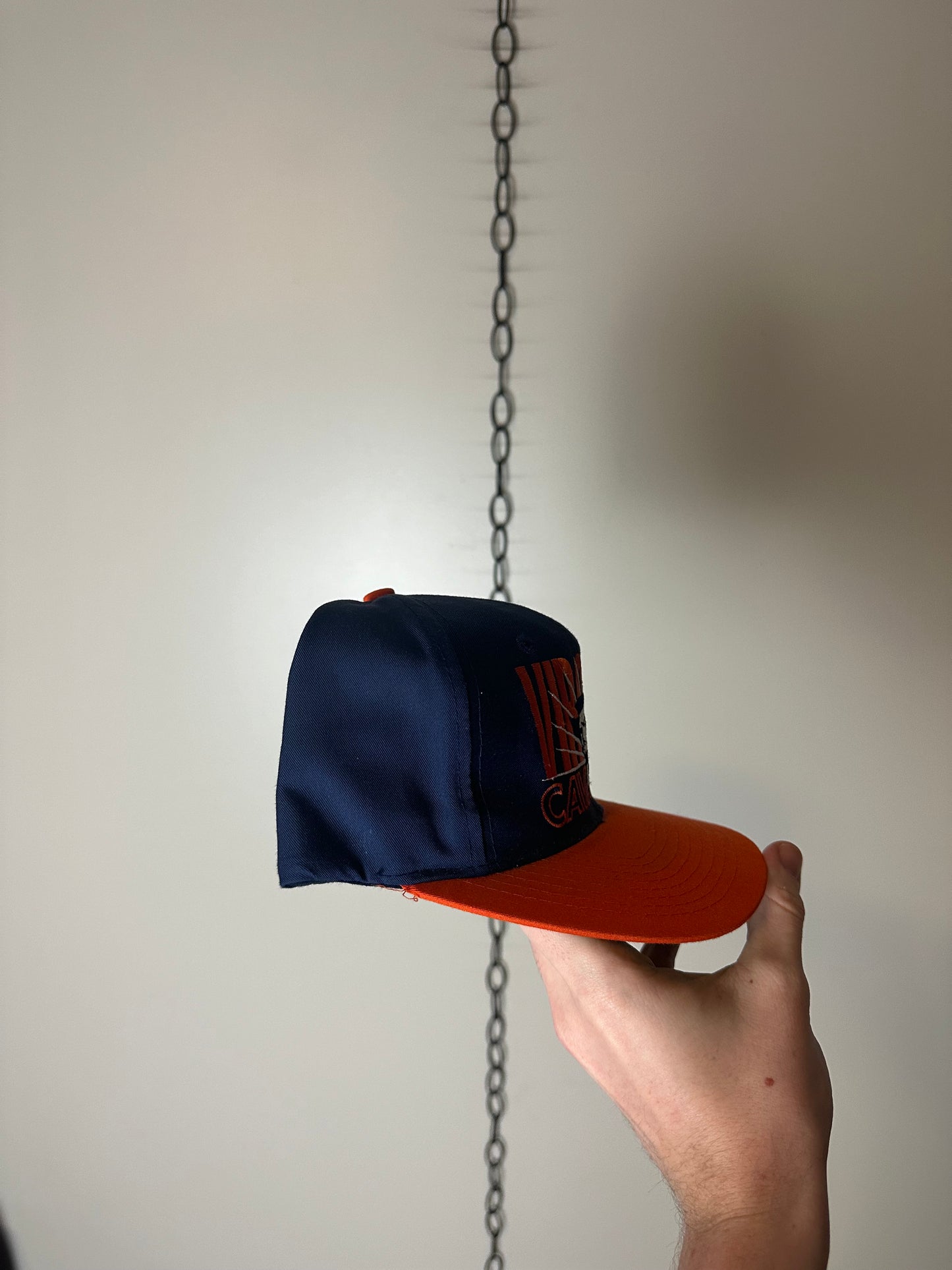 80s Virginia Cavaliers Spellout SnapBack Hat