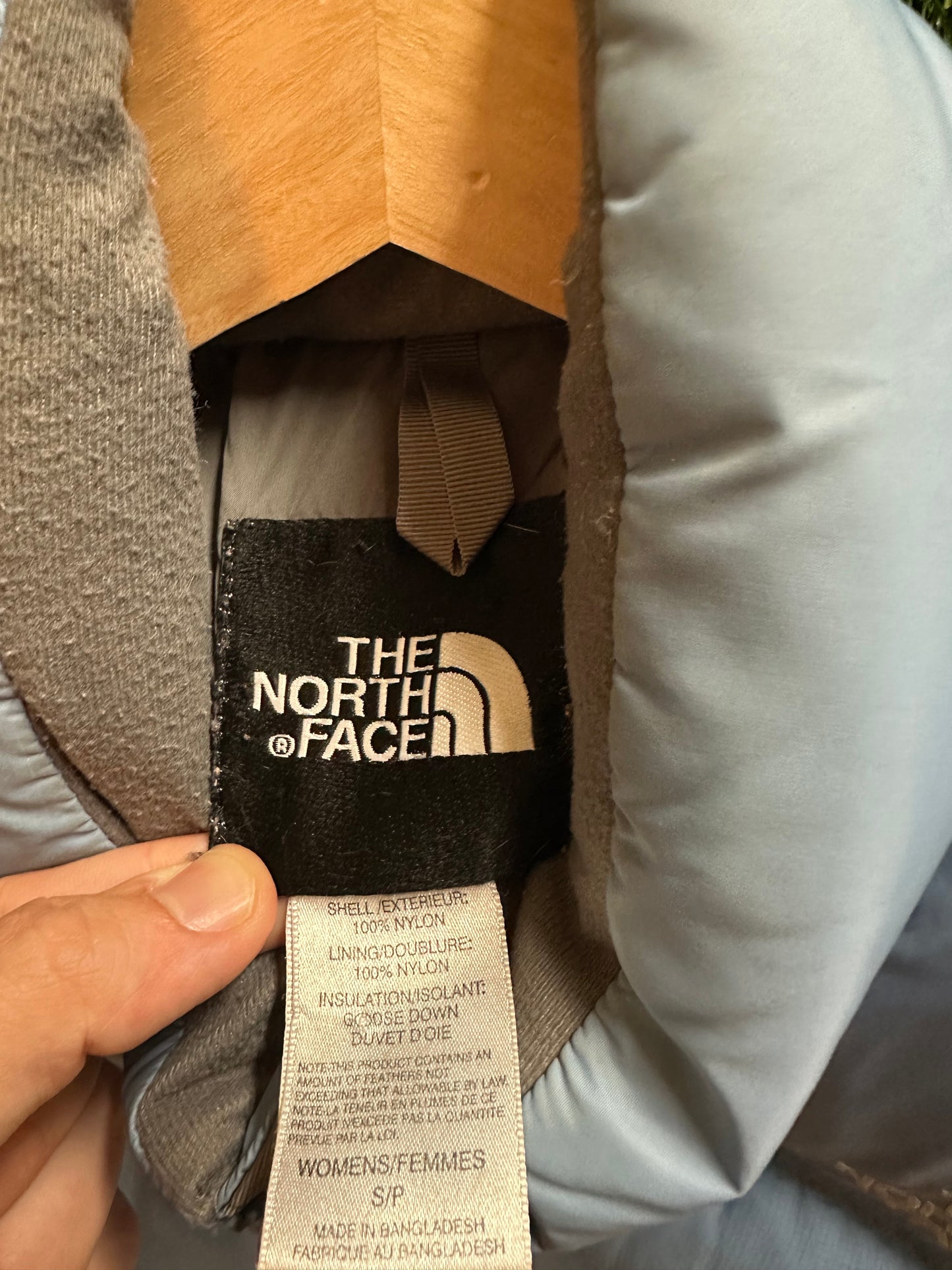 The North Face 700 Blue Puffer Vest - S