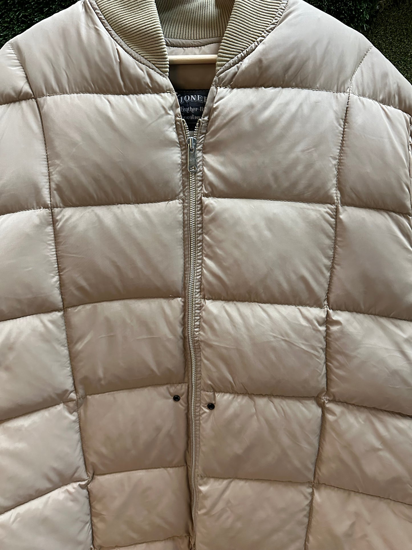 80s Pioneer Puffer Zip-up Jacket - XL