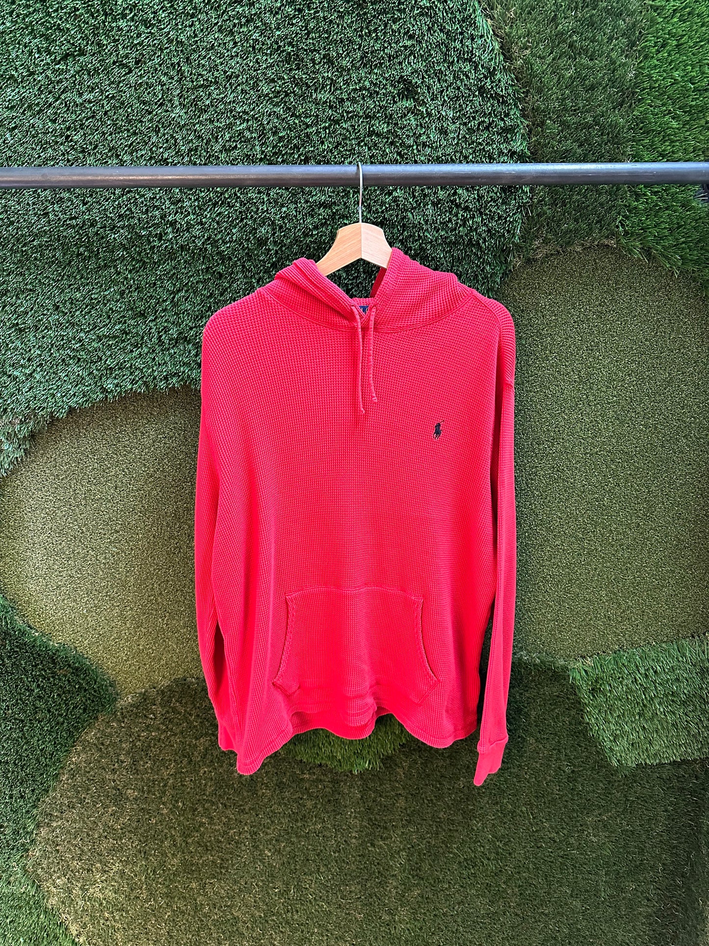 Polo Ralph Lauren Waffle Knit Hoodie - XL