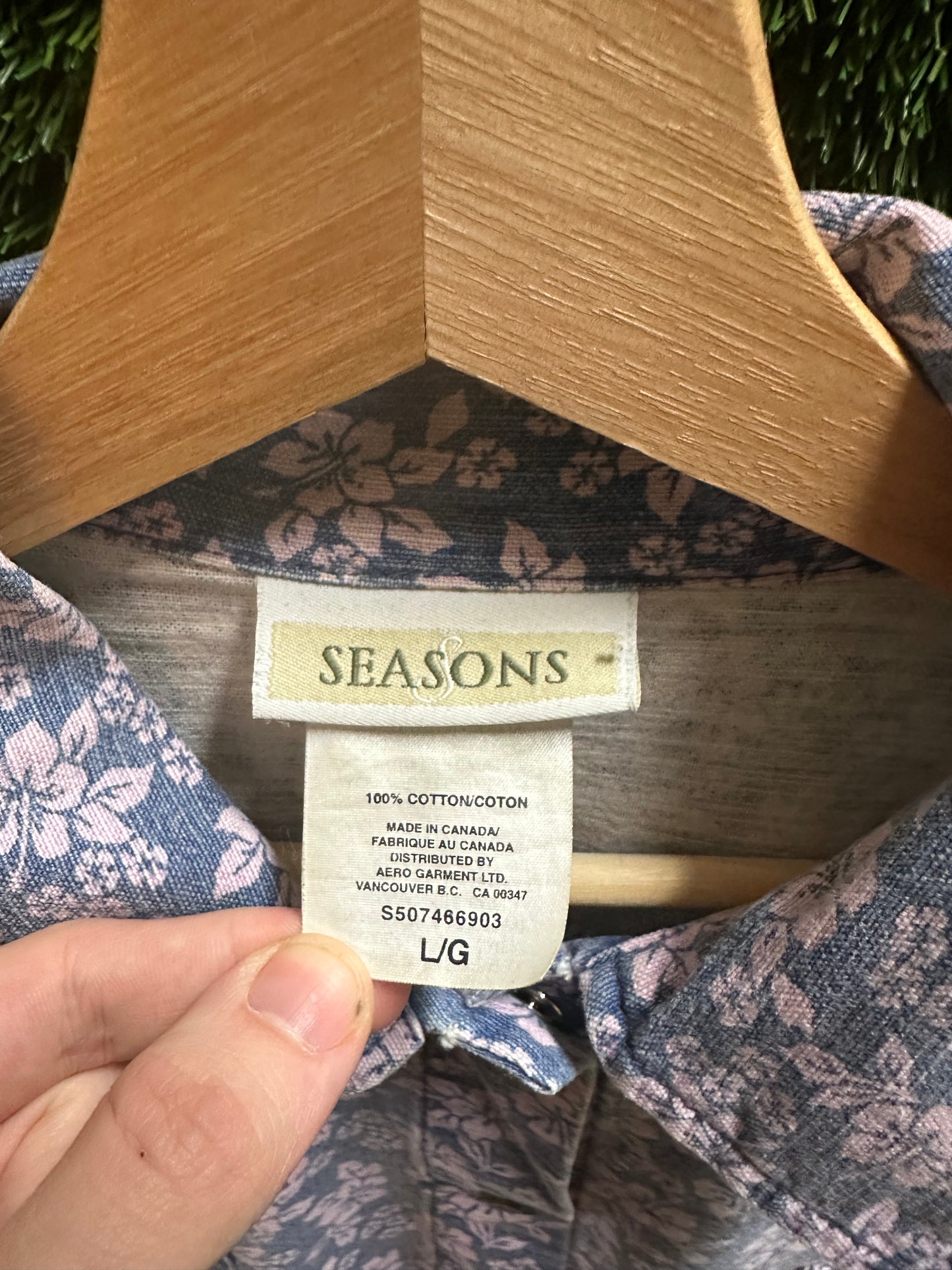 00s Seasons Floral Jacket - L