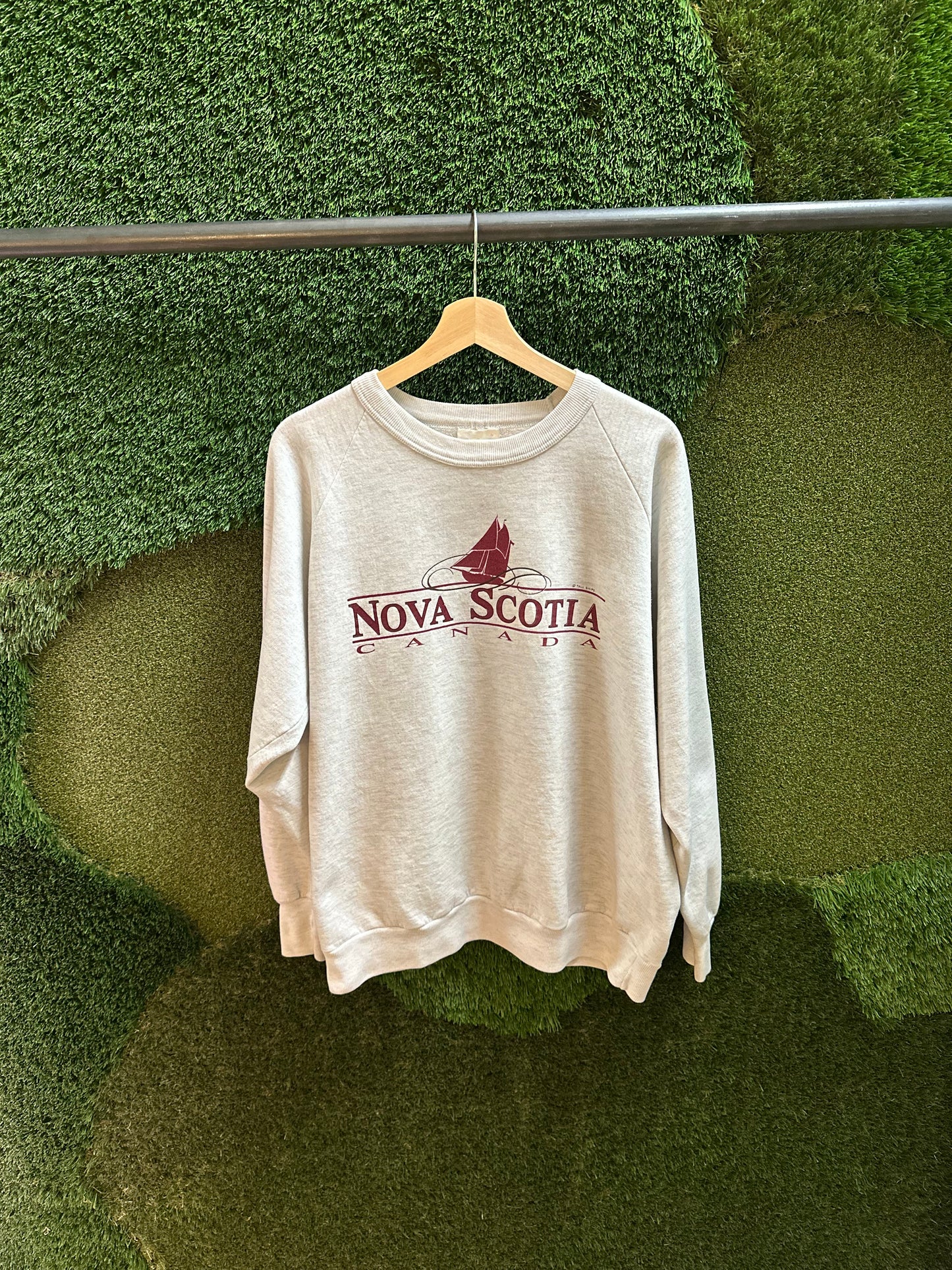 90s Nova Scotia Sailboat Crewneck - XL