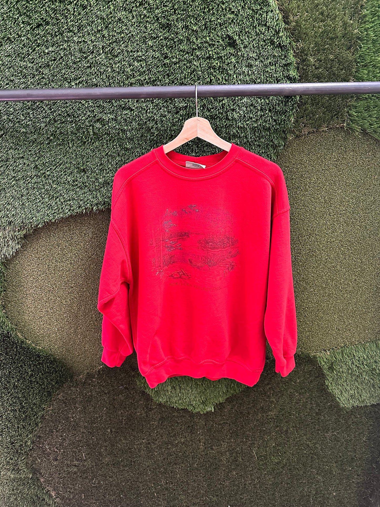 Vintage Northern Reflections Lake Crewneck - M