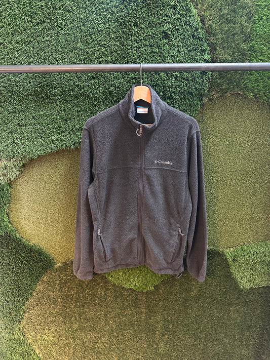 Columbia Grey Zip-up Fleece - S