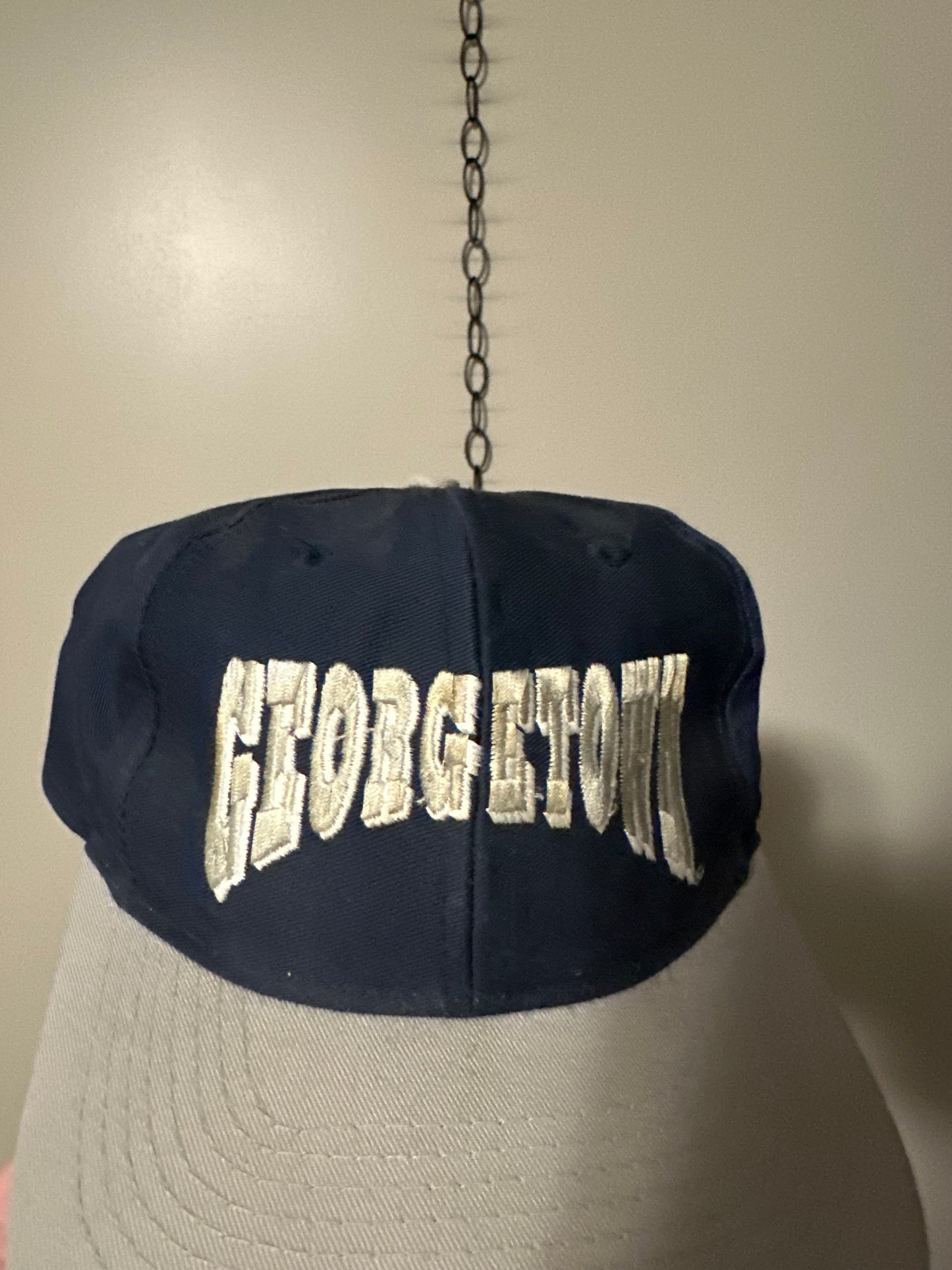 90s Georgetown Hoyas Spellout SnapBack Hat