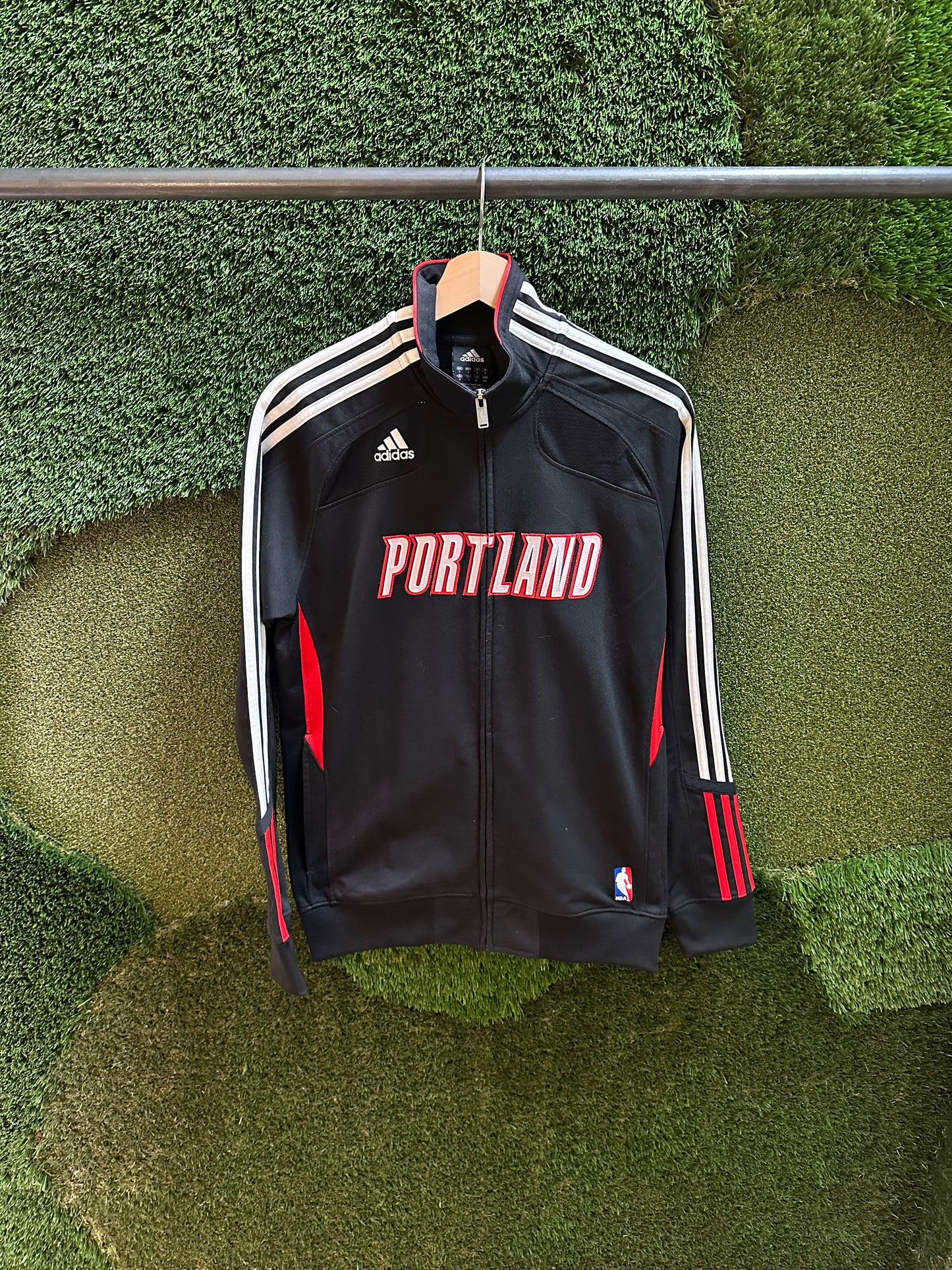 Adidas Portland Trail Blazers Zip-up Track Jacket - S