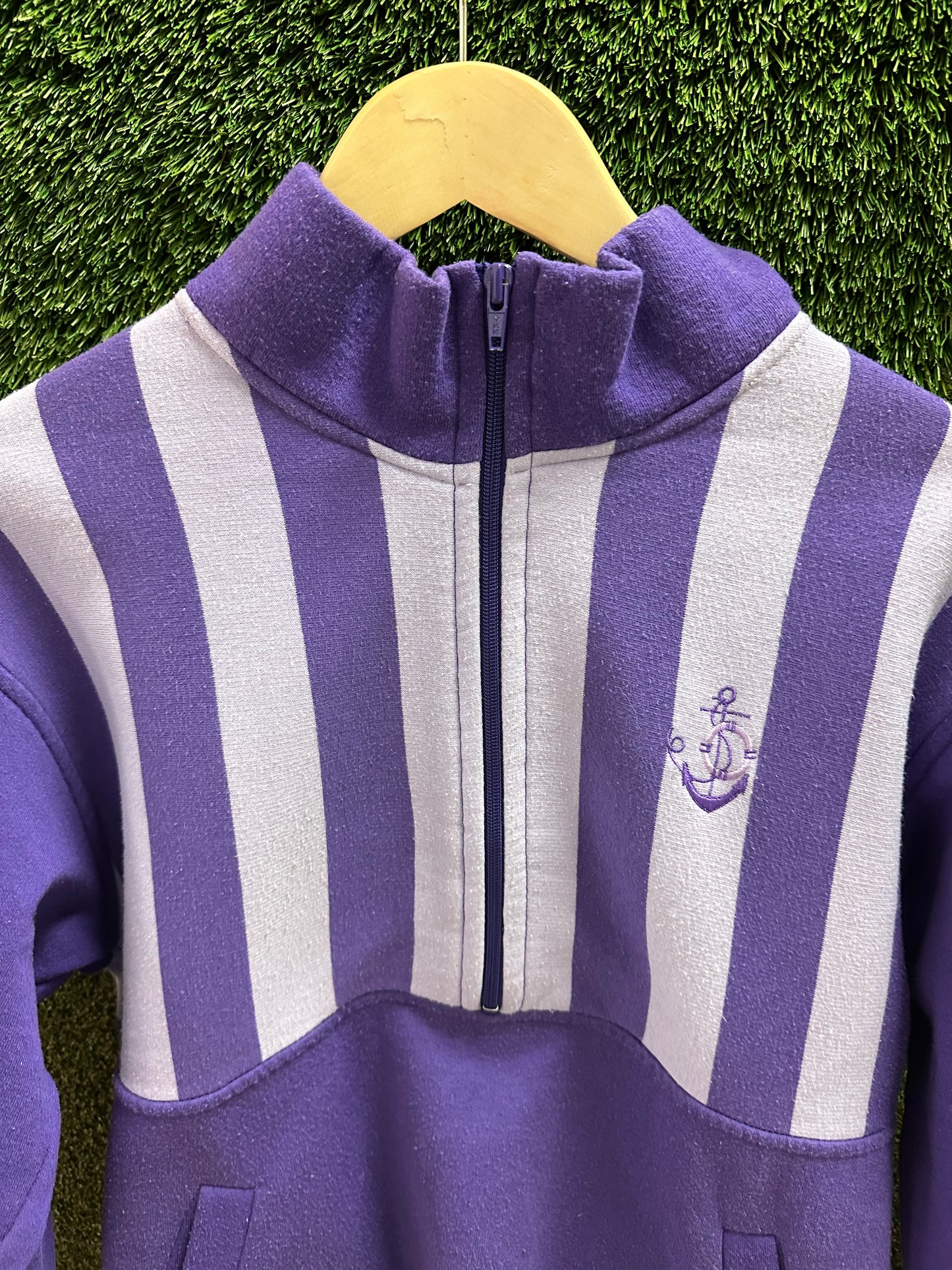 Vintage Footlocker 1/2 Zip Crewneck - S