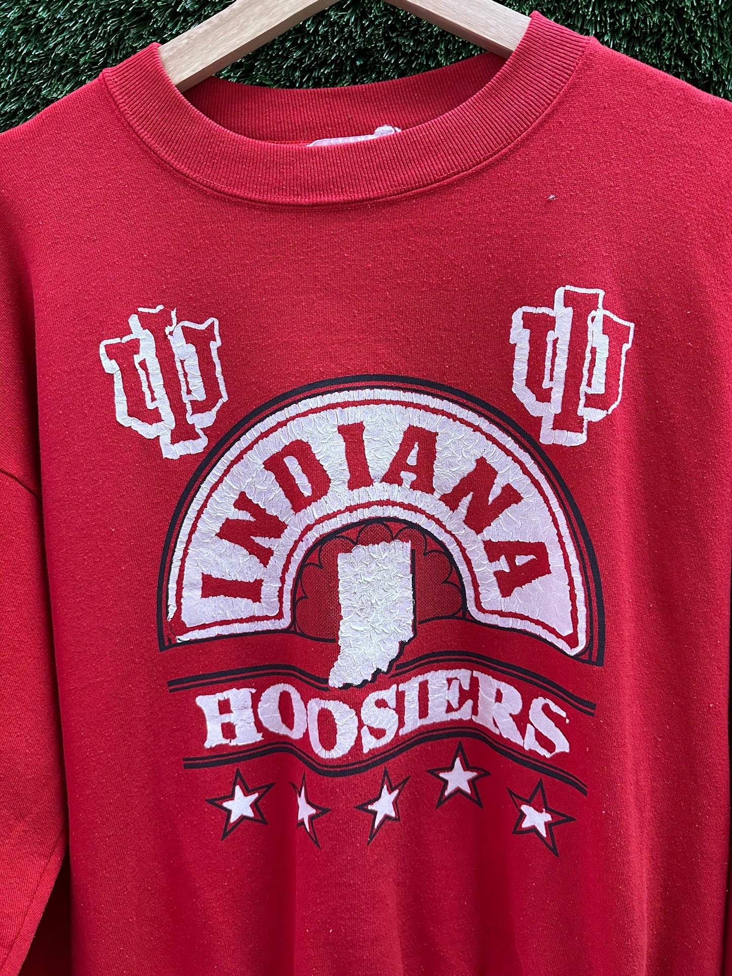 Vintage NCAA Indiana Hoosiers Collegiate Crewneck - M