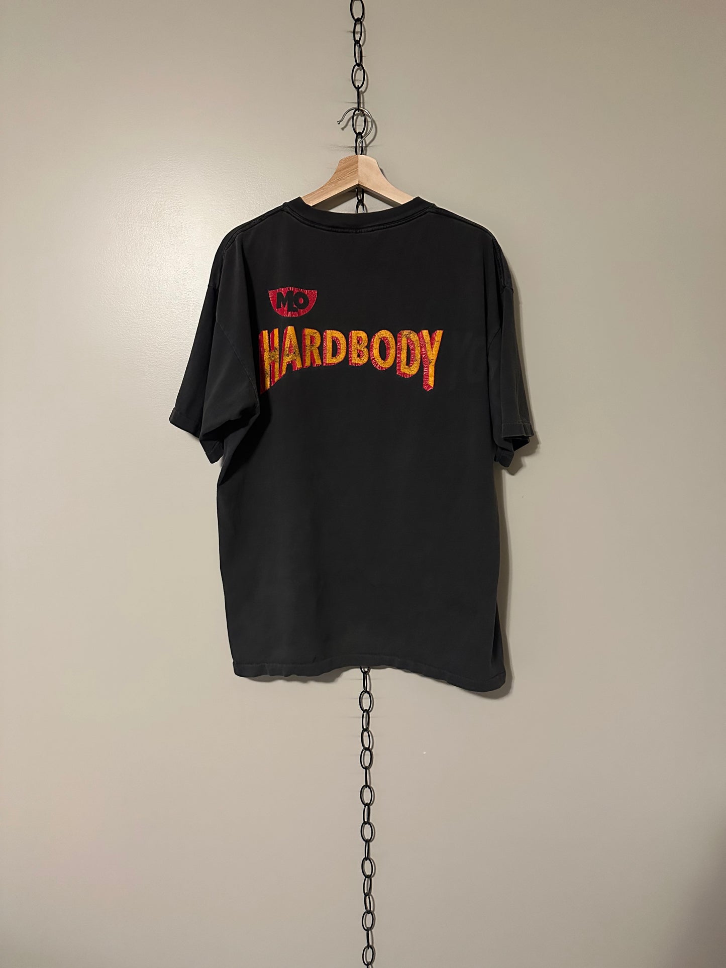 90s Hardbody Spellout T-shirt - XL