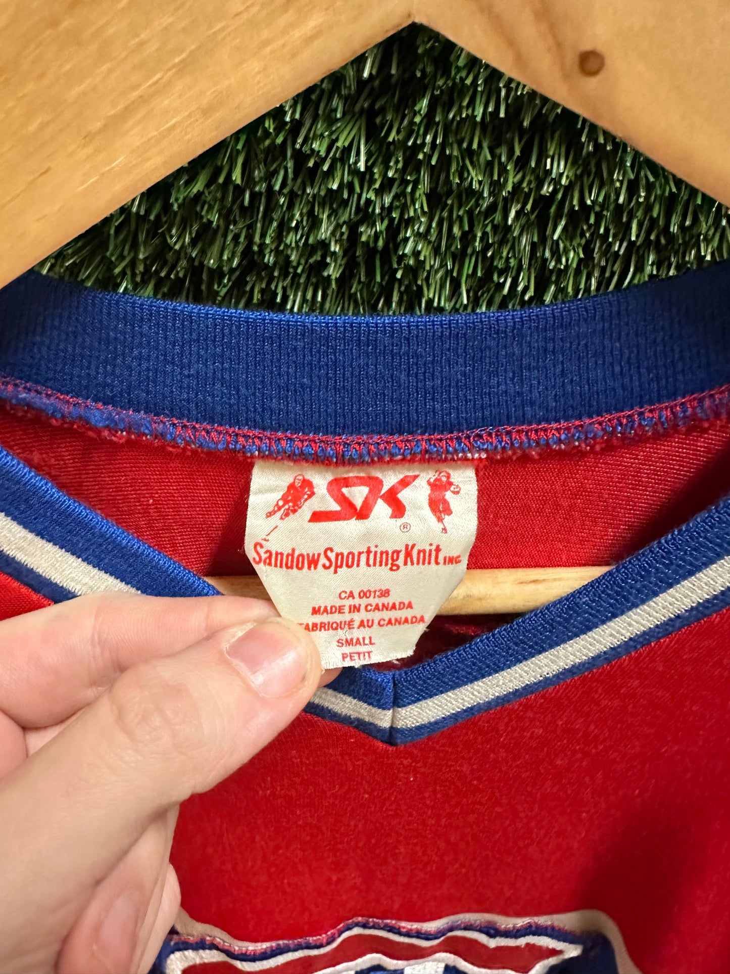 70s NHL Montreal Canadiens Hockey Jersey - S