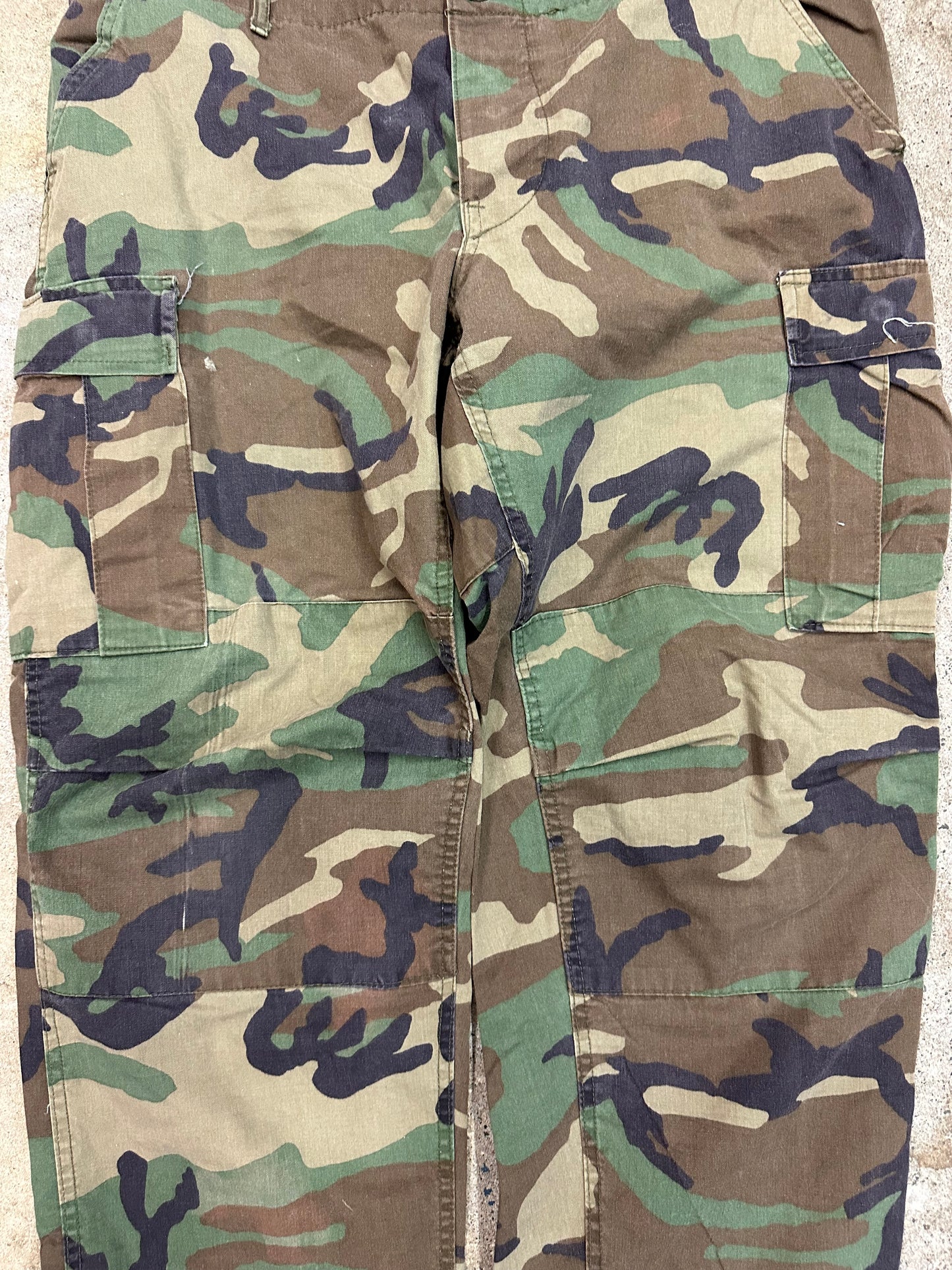 00s Cargo Camouflage Pants - 40