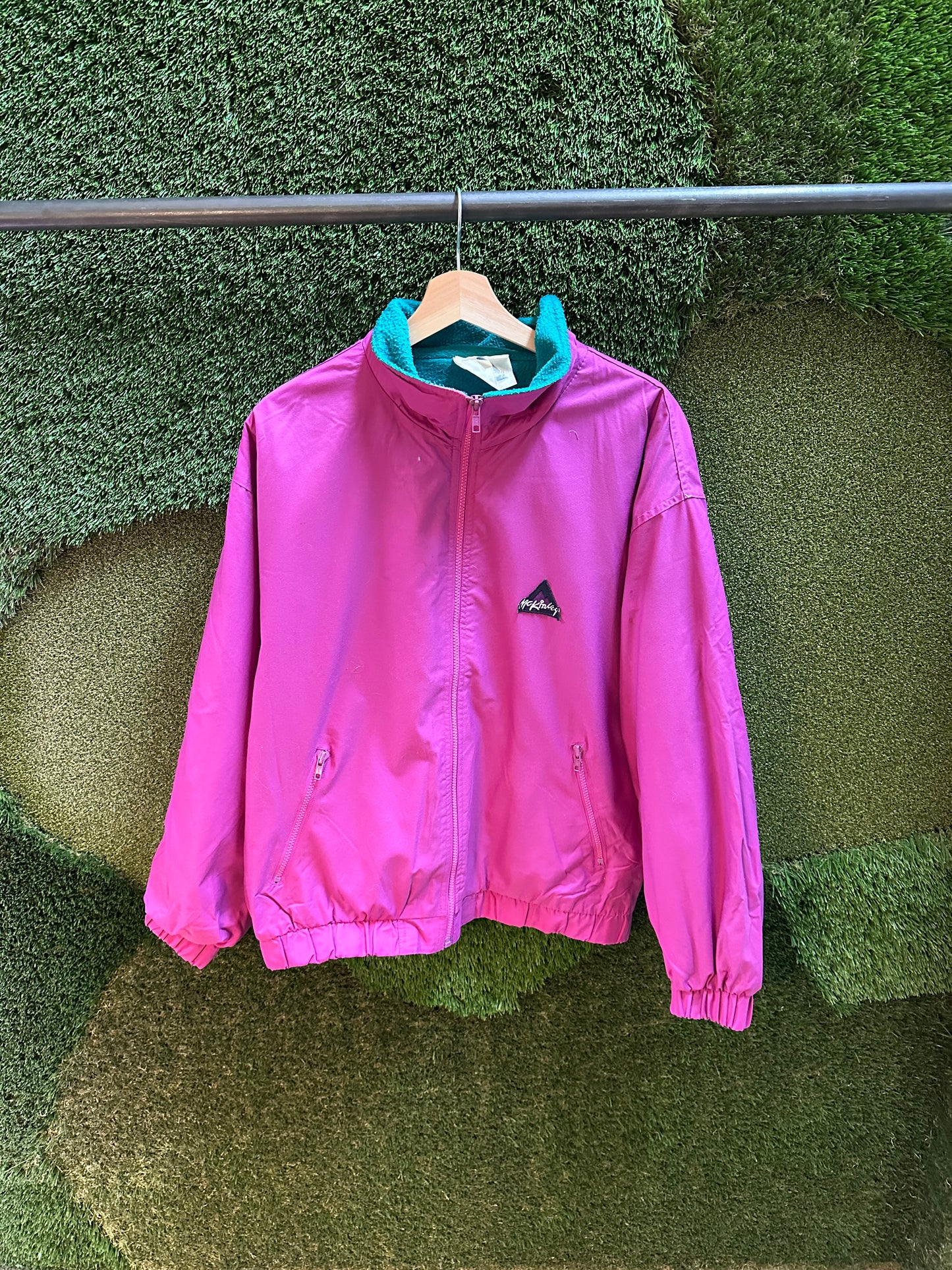 90s Mckinley Fleece Lined Zip-up Jacket - M