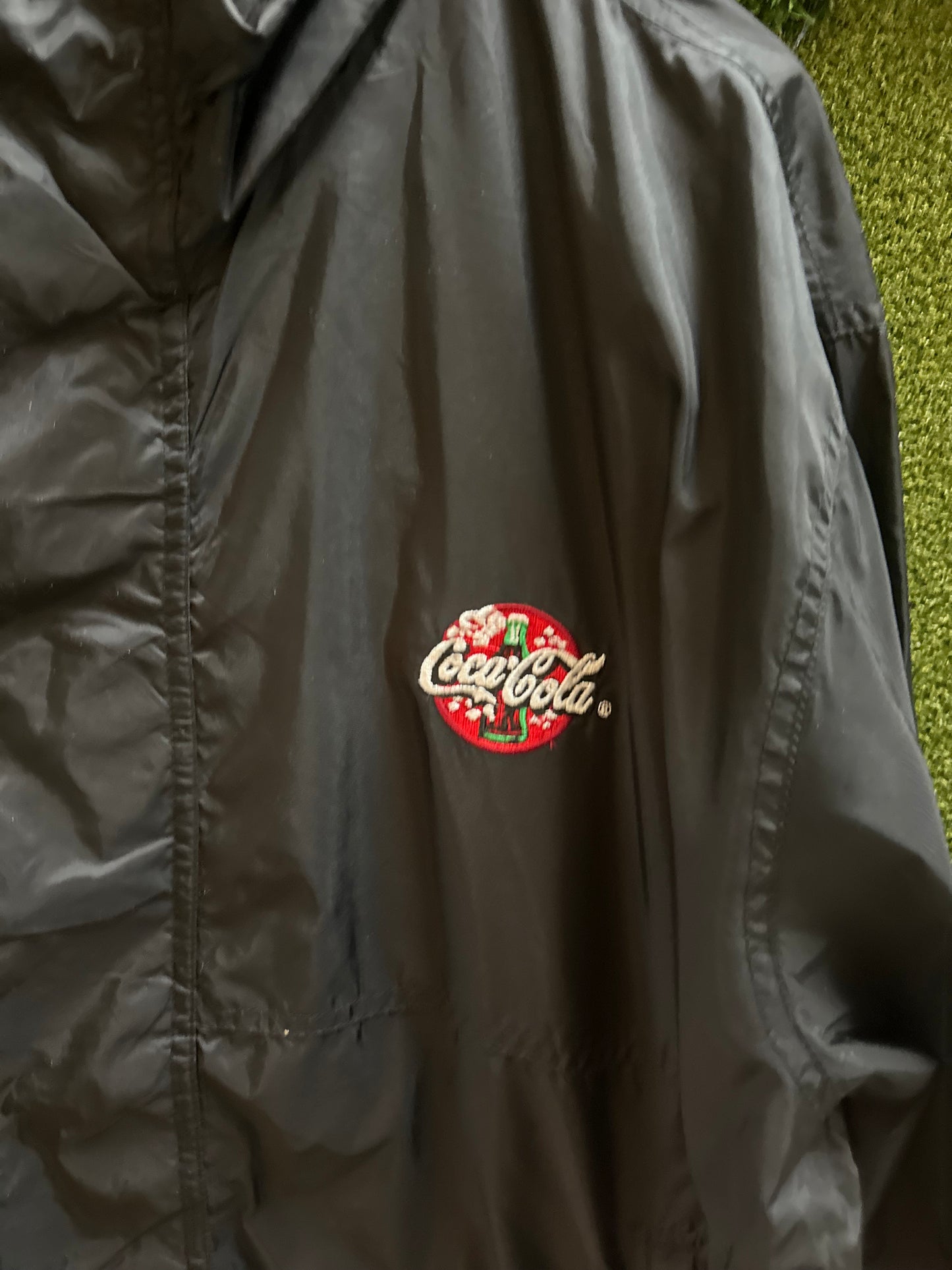 90s Coca-Cola Logo Light Jacket - XXL