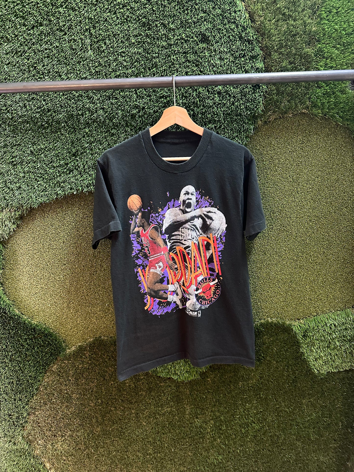 90s Salem Sportswear Michael Jordan T-shirt - M