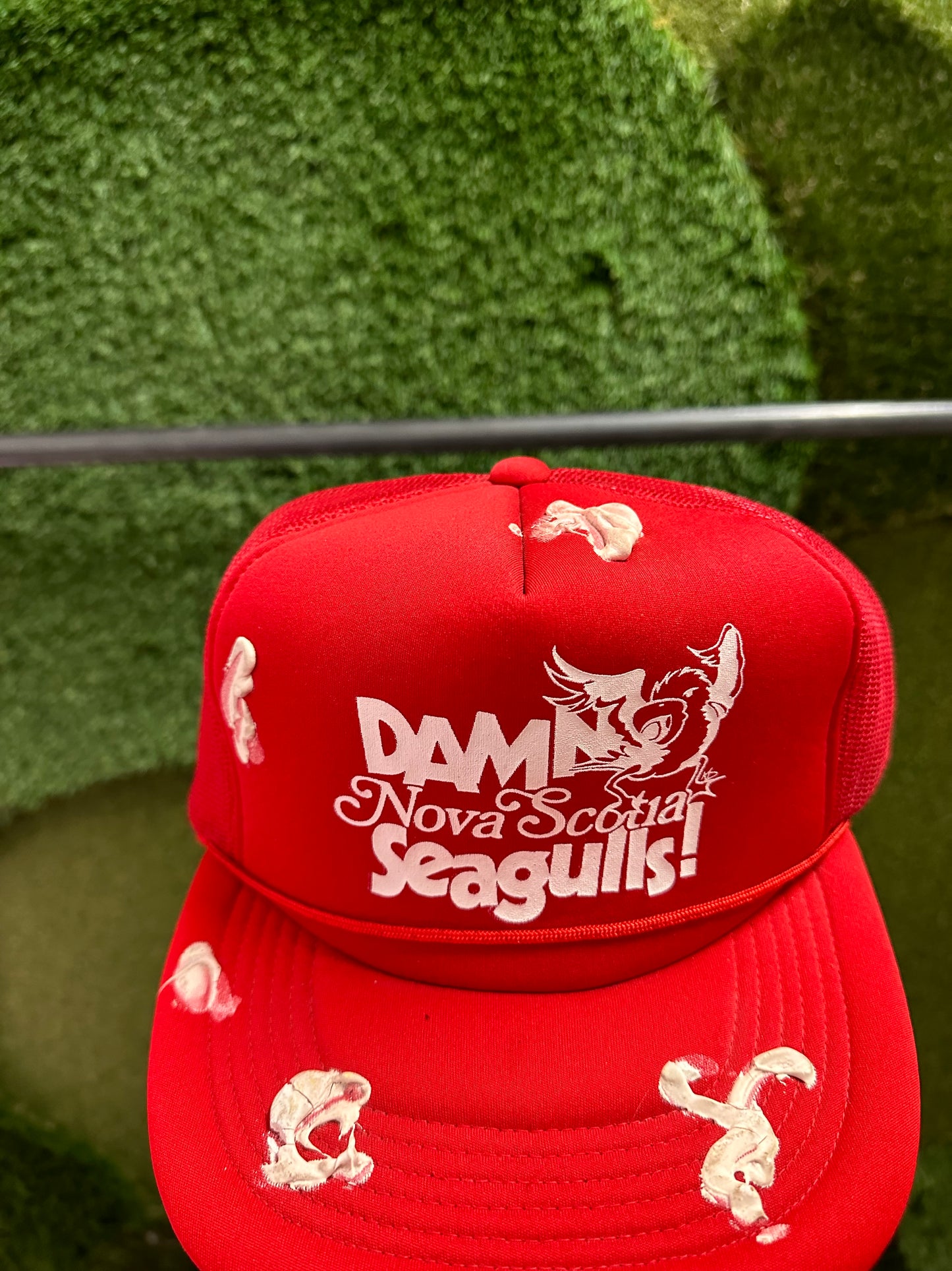 Vintage Damn Nova Scotia Seagulls SnapBack Trucker Hat