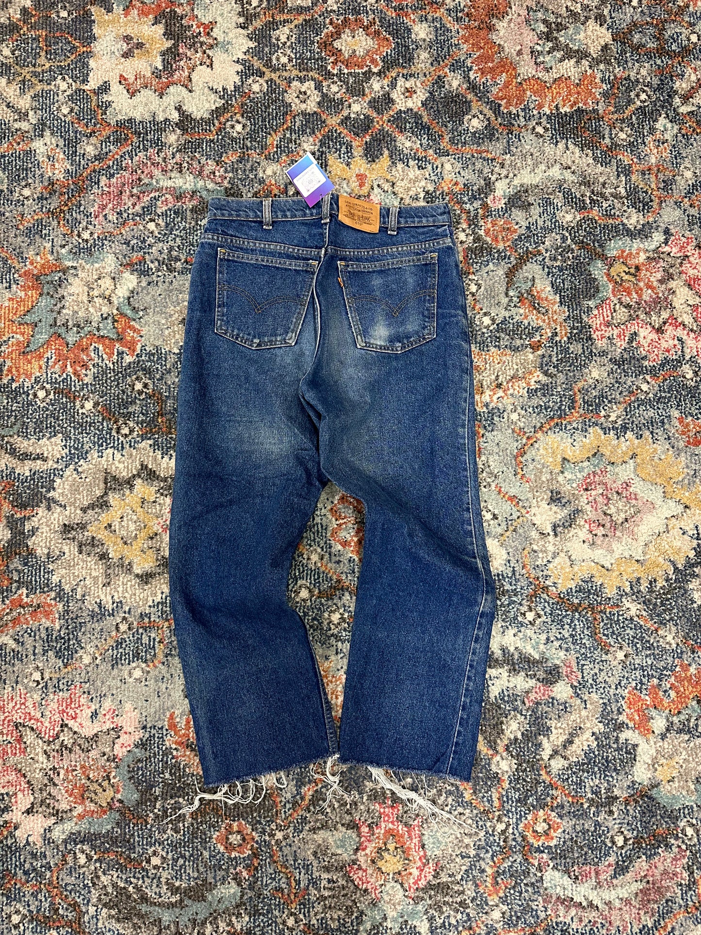 Vintage Levi’s 619 Orange Tab Jeans - 32