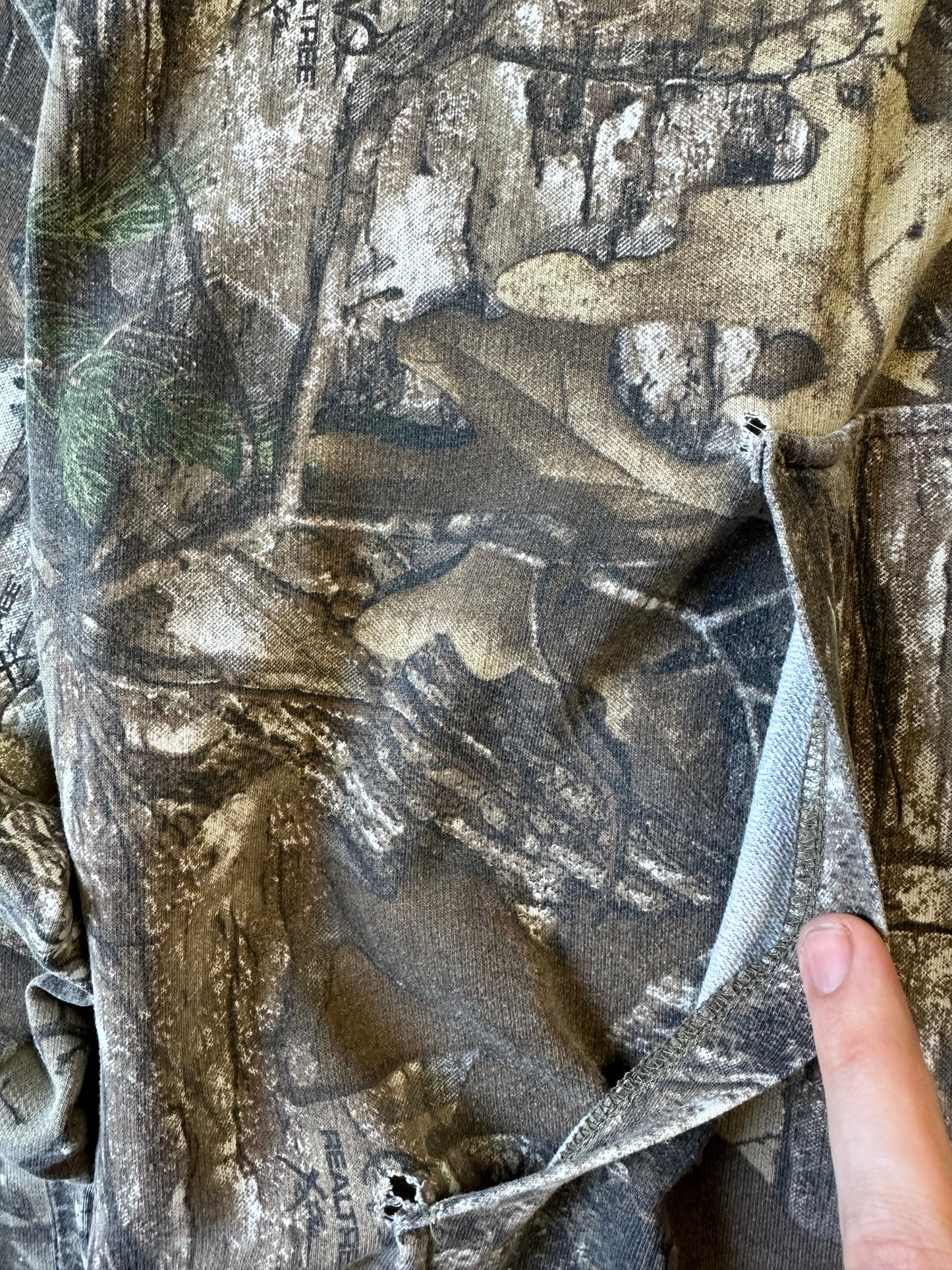 Realtree Camouflage Logo Hoodie - M