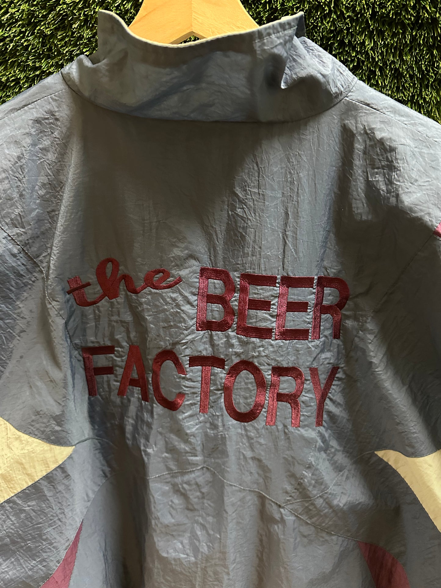 80s The Beer Store Colour Blocking Zip-up Jacket - L