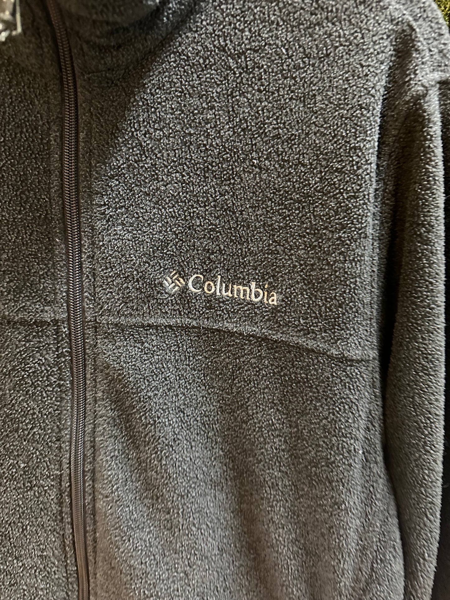 Columbia Grey Zip-up Fleece - S