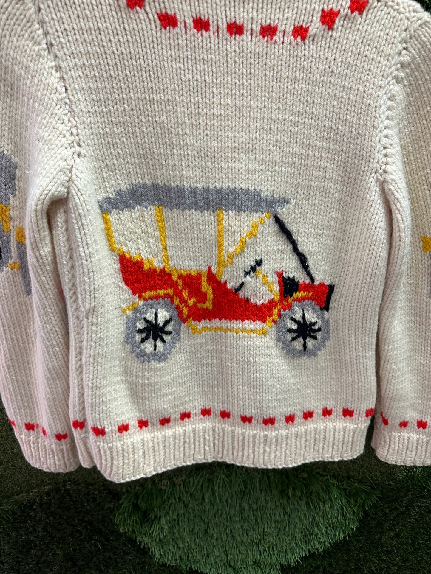 Vintage 1970s Wagon Cowichan Sweater - S