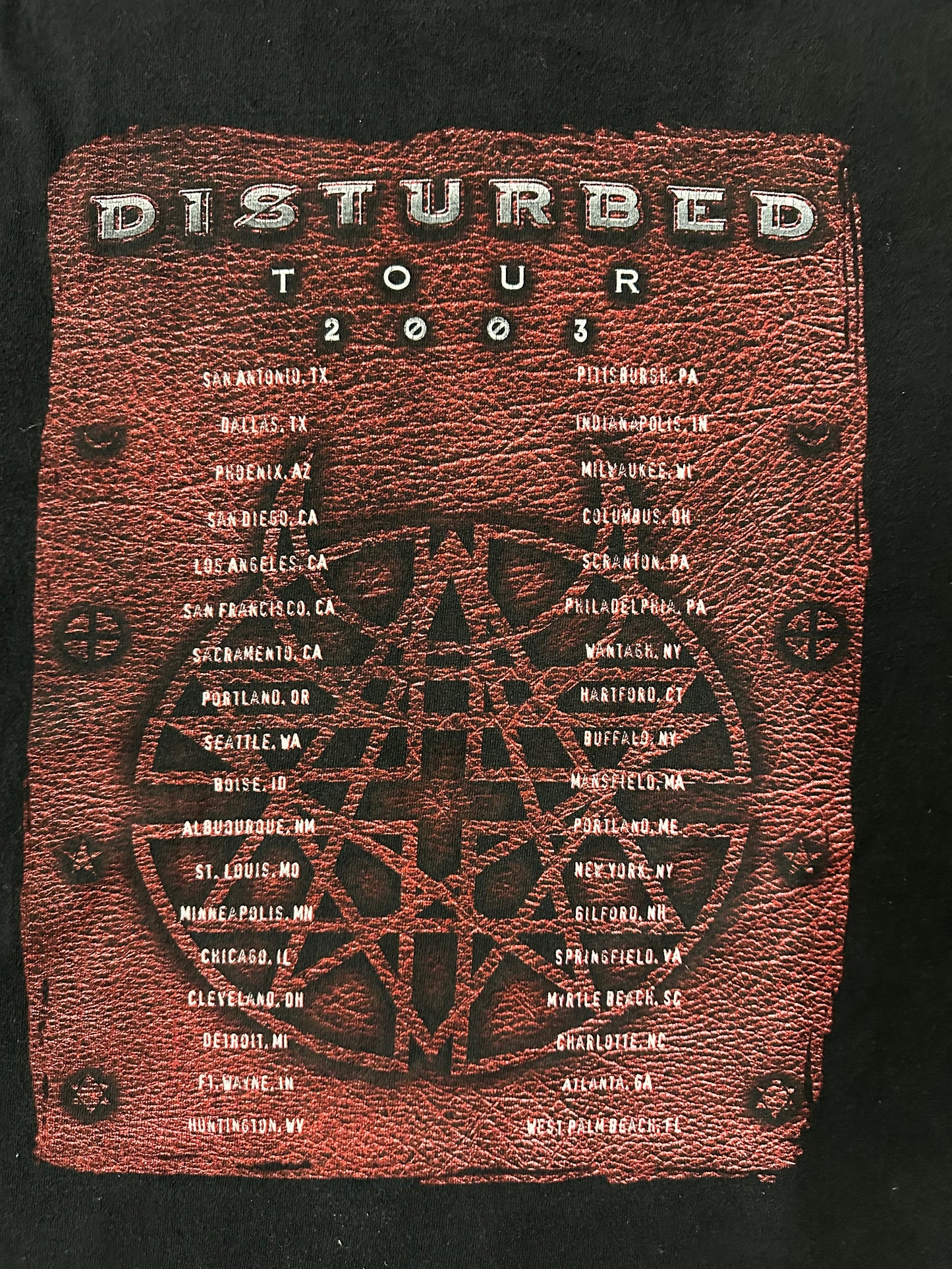 Vintage 2003 Disturbed Believe Band T-shirt - M