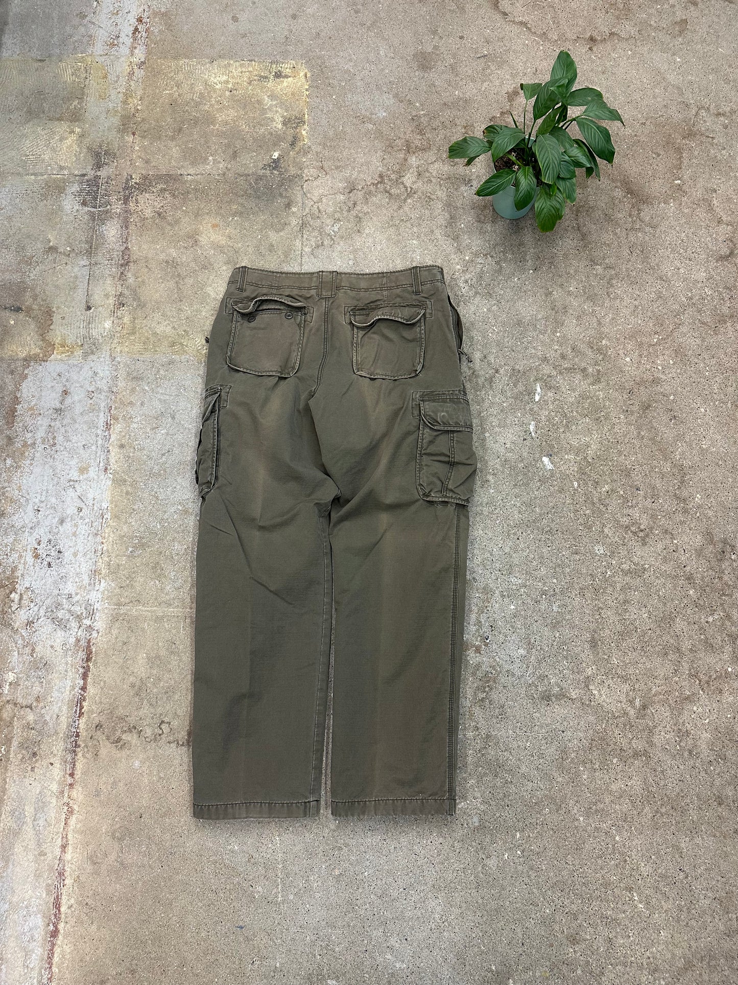 00s L.L Bean Flannel Lined Cargo Pants - 37