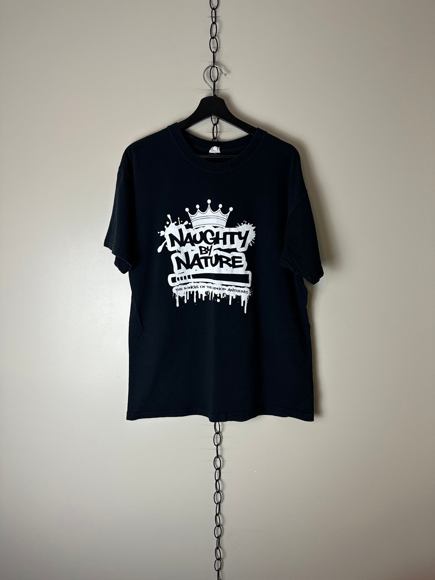 Naughty By Nature Kings Of The Hip Hop Anthems T-shirt - L