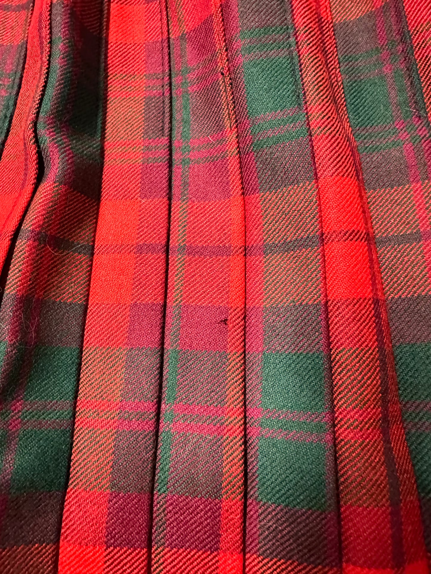 90s The Tartan Gift Shops Wool Kilt - 24