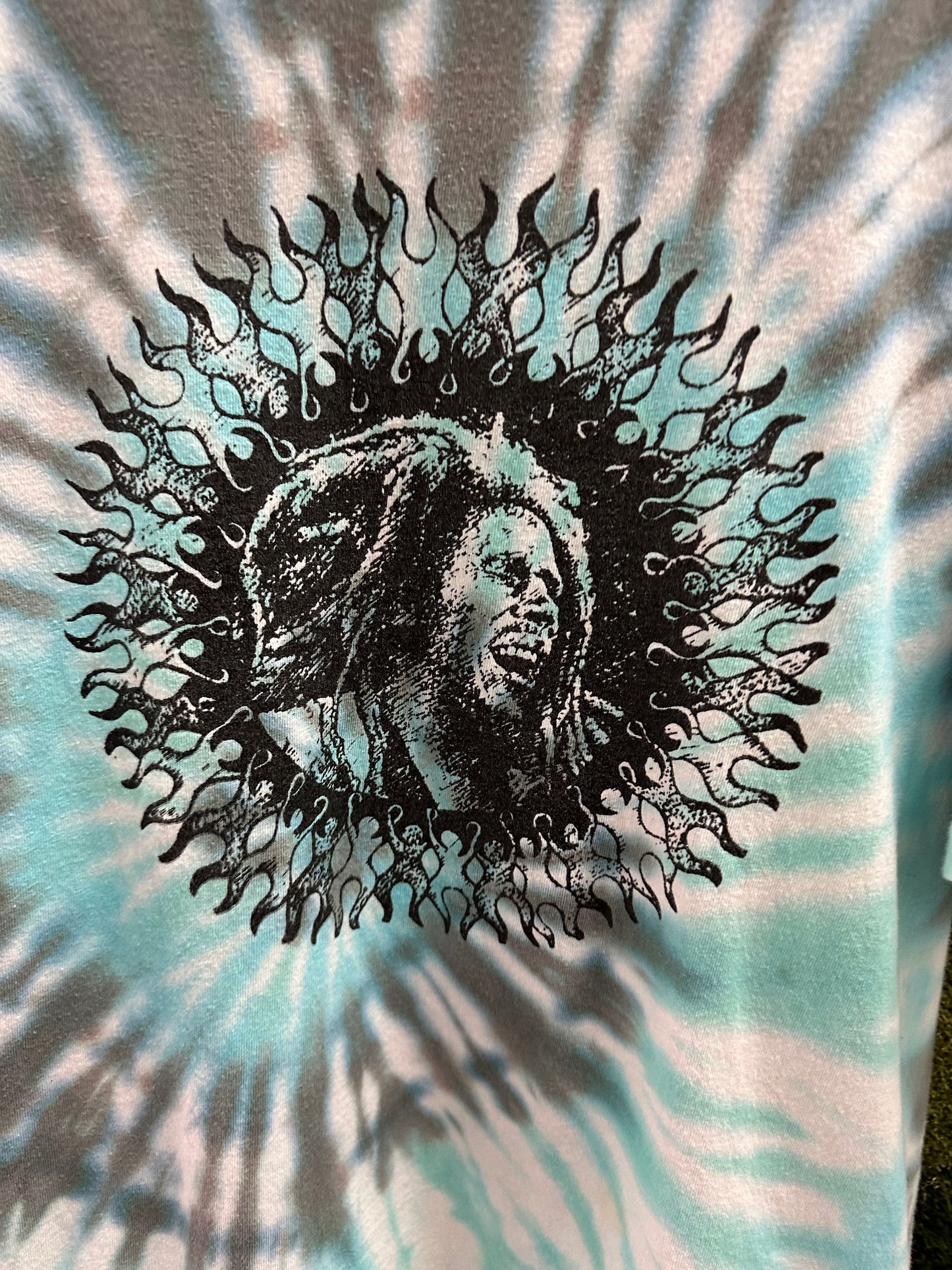 Vintage Bob Marley Tye-Dye T-shirt - XL