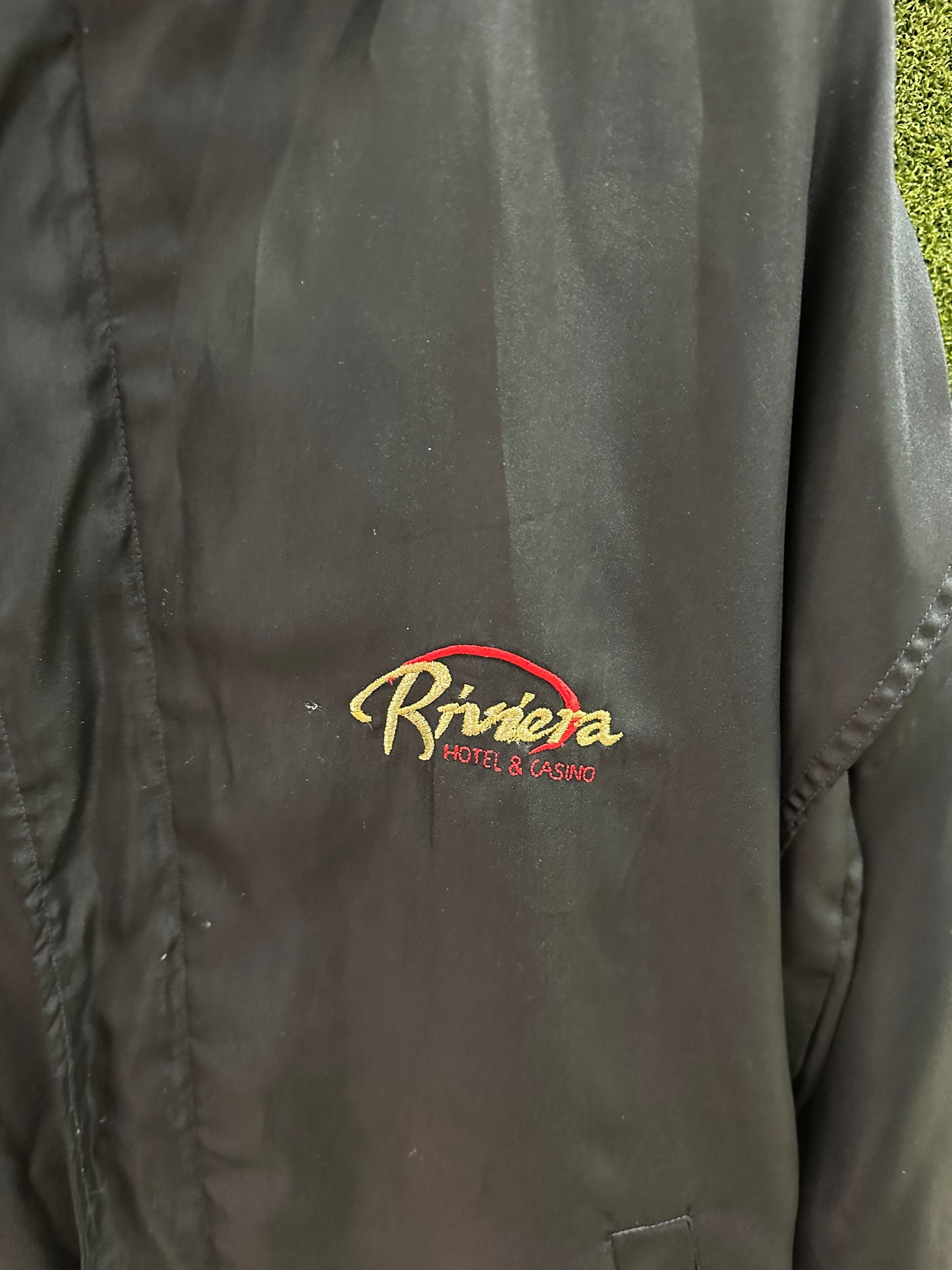 Vintage Riviera Satin Jacket - XXL