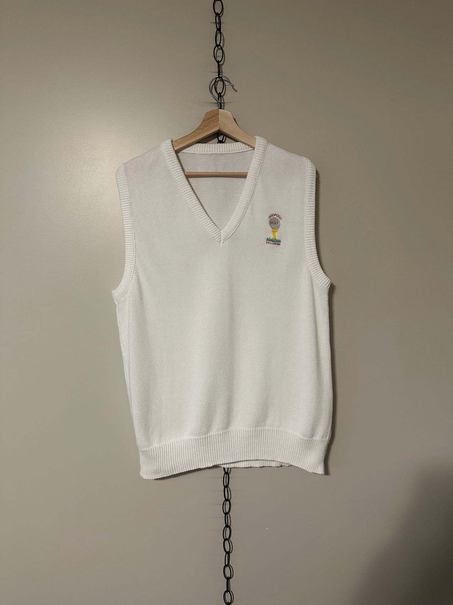 90s Ogopogo Golf Kelowna Sweater Vest - L