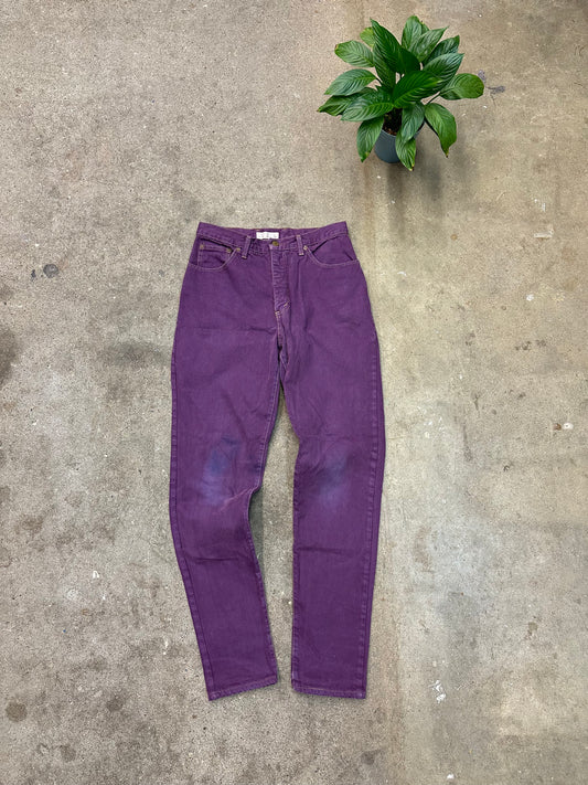 Vintage Guess Purple Jeans - 31