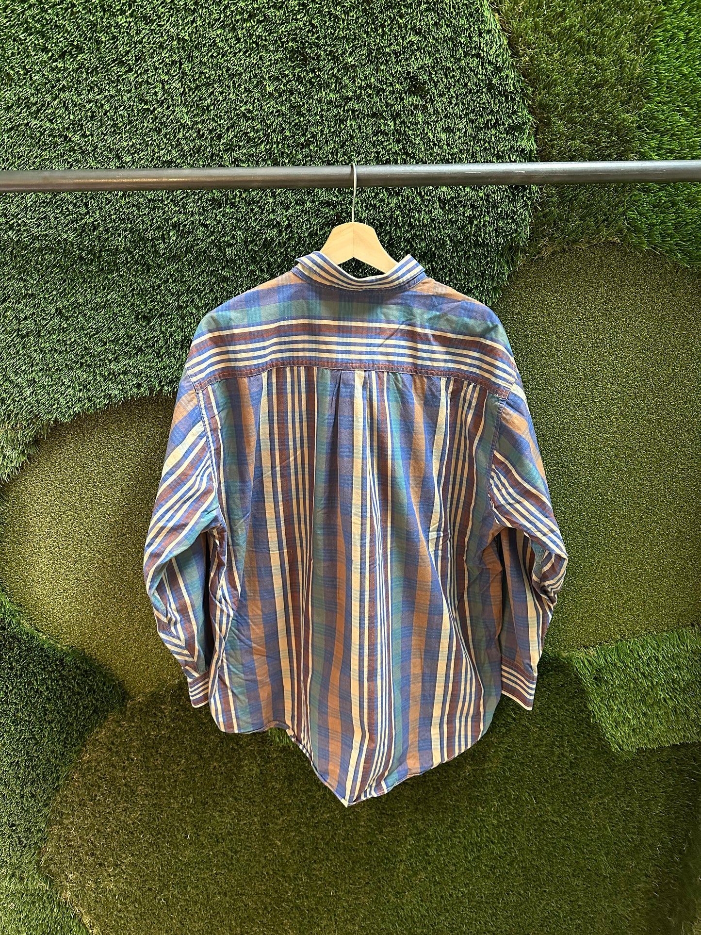 Christian Dior Monsieur Colour Striped Button-up Shirt - L