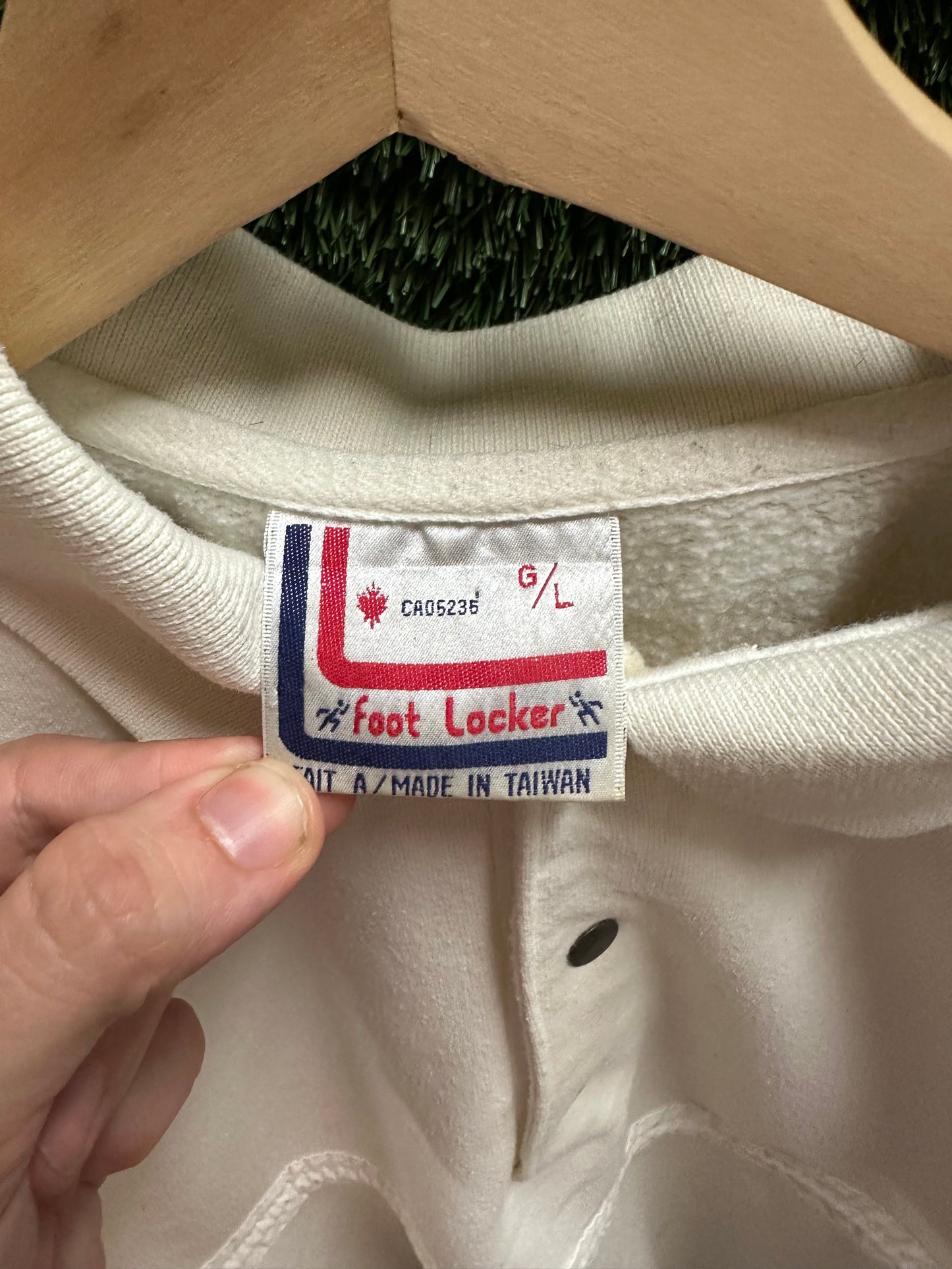 Vintage Foot Locker Snap-up Henley - L