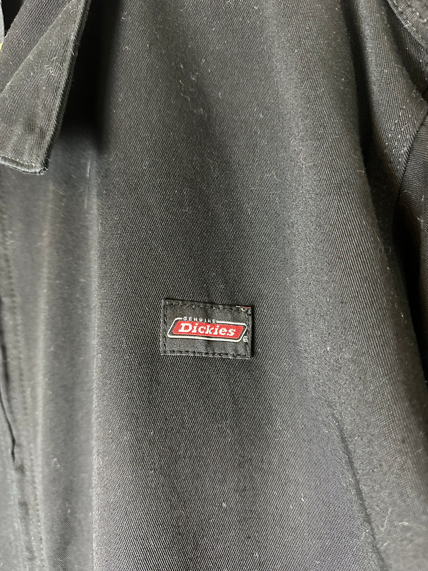 Dickies Black Zip-up Work Jacket - XL