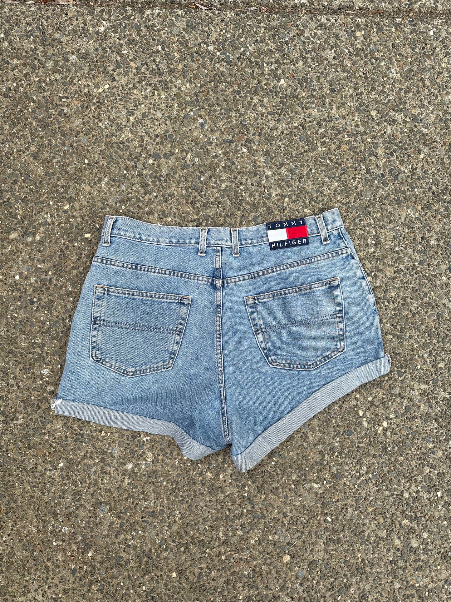 Vintage Tommy Jeans Denim Shorts - 38