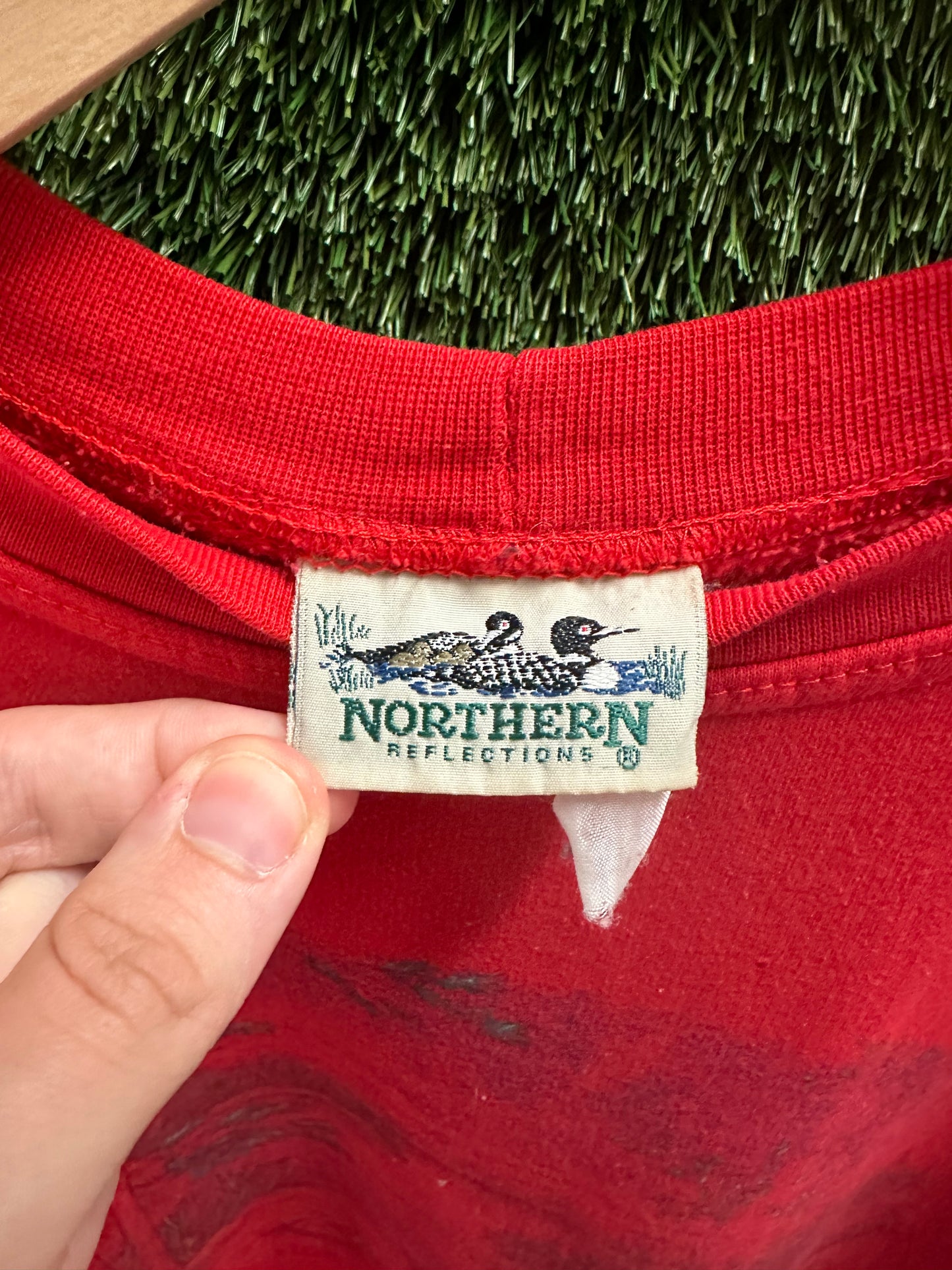 Vintage Northern Reflections Lake Crewneck - M