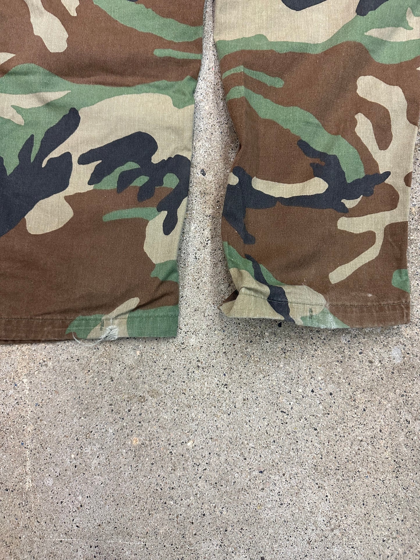 00s Military Camouflage Cargo Pants - 30